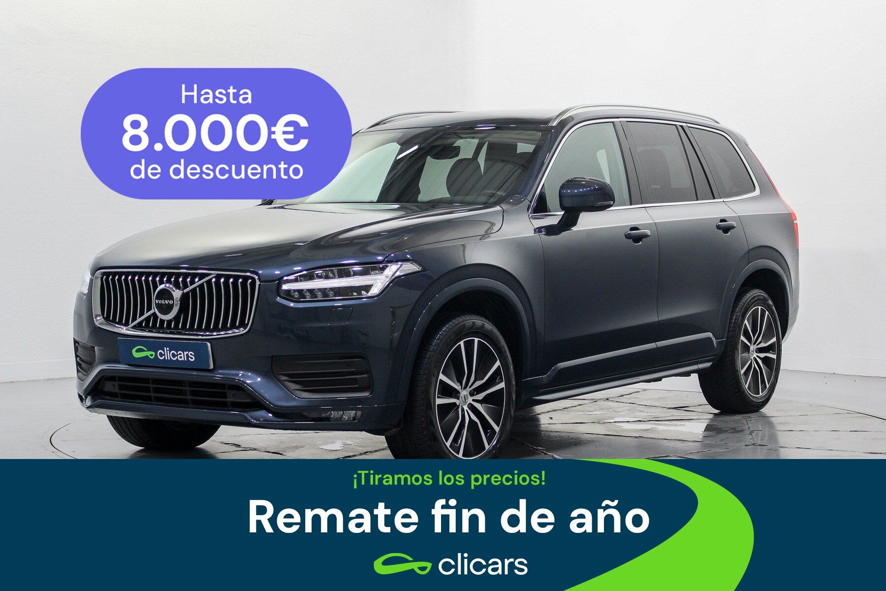 VOLVO XC90 (XC90 B5 Momentum Pro 7pl. AWD Aut.) en Madrid