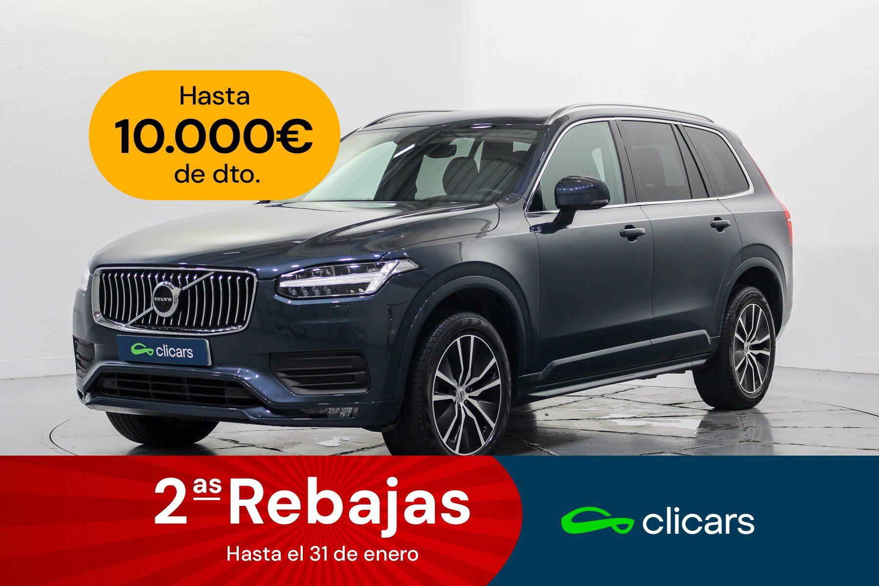 VOLVO XC90 (XC90 B5 Momentum Pro 7pl. AWD Aut.) en Madrid