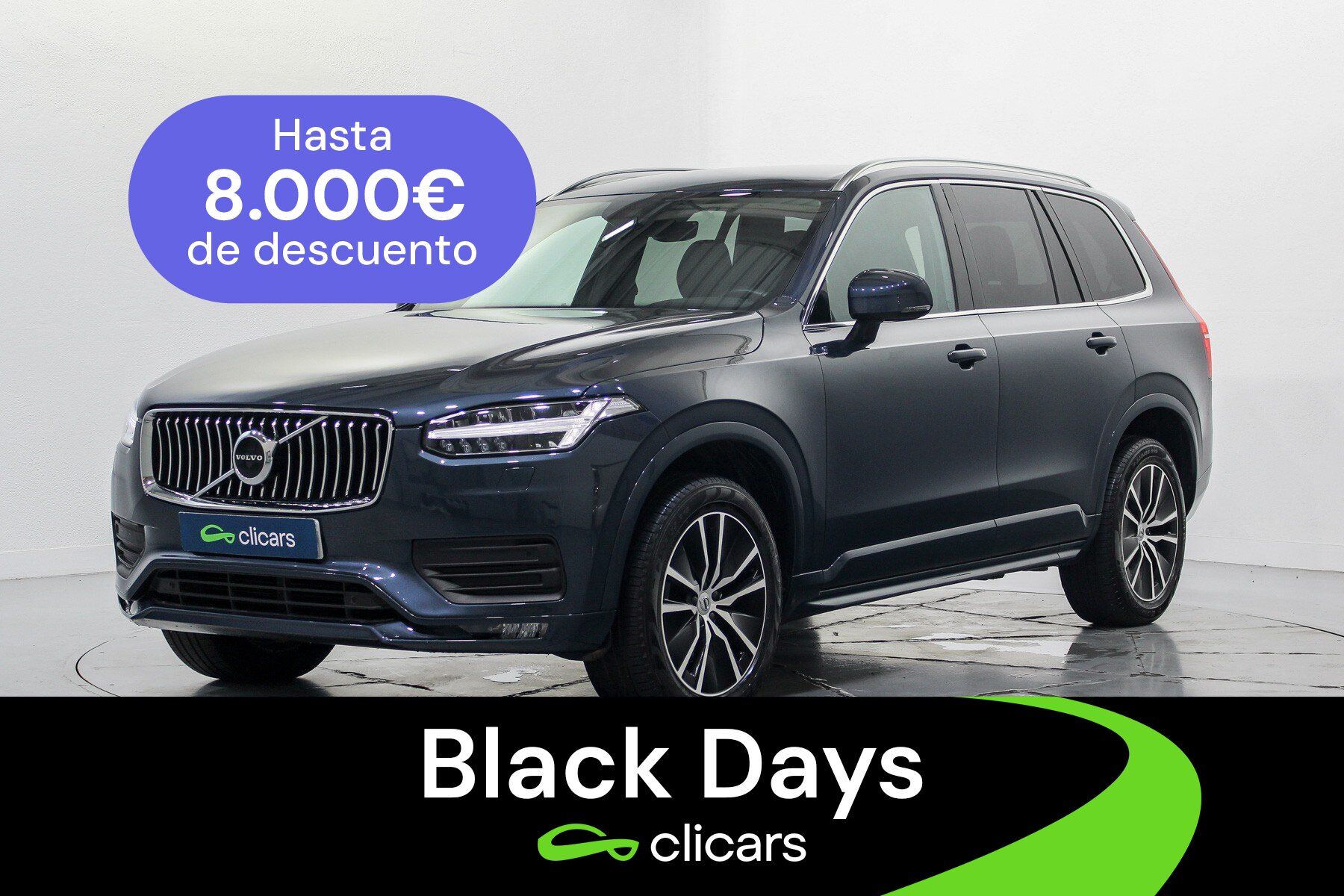 VOLVO XC90 (XC90 B5 Momentum Pro 7pl. AWD Aut.) en Madrid