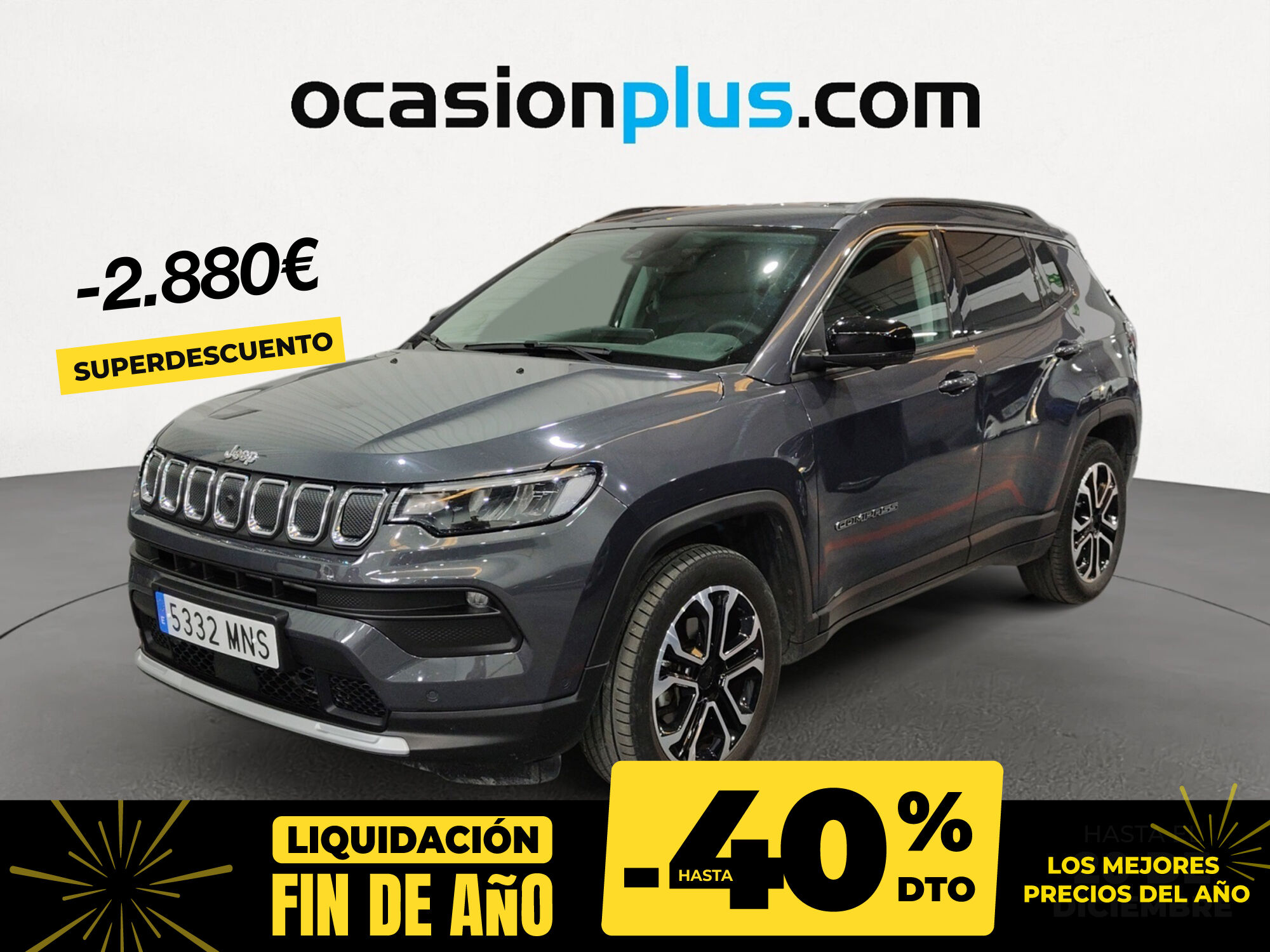 JEEP Compass (1.6 Multijet Limited 4x2 96 kW (130 CV)) en Madrid