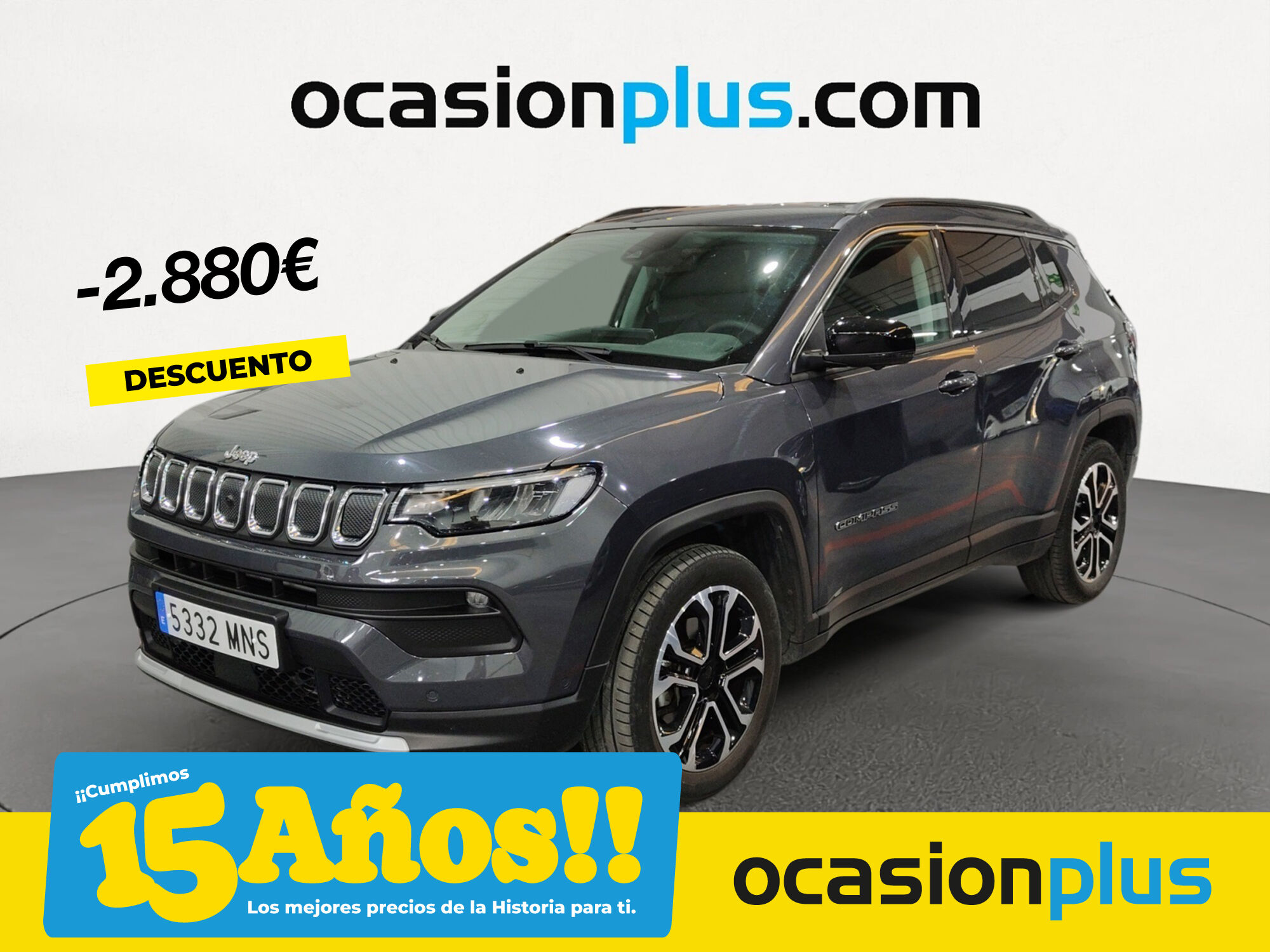 JEEP Compass (1.6 Multijet Limited 4x2 96 kW (130 CV)) en Madrid