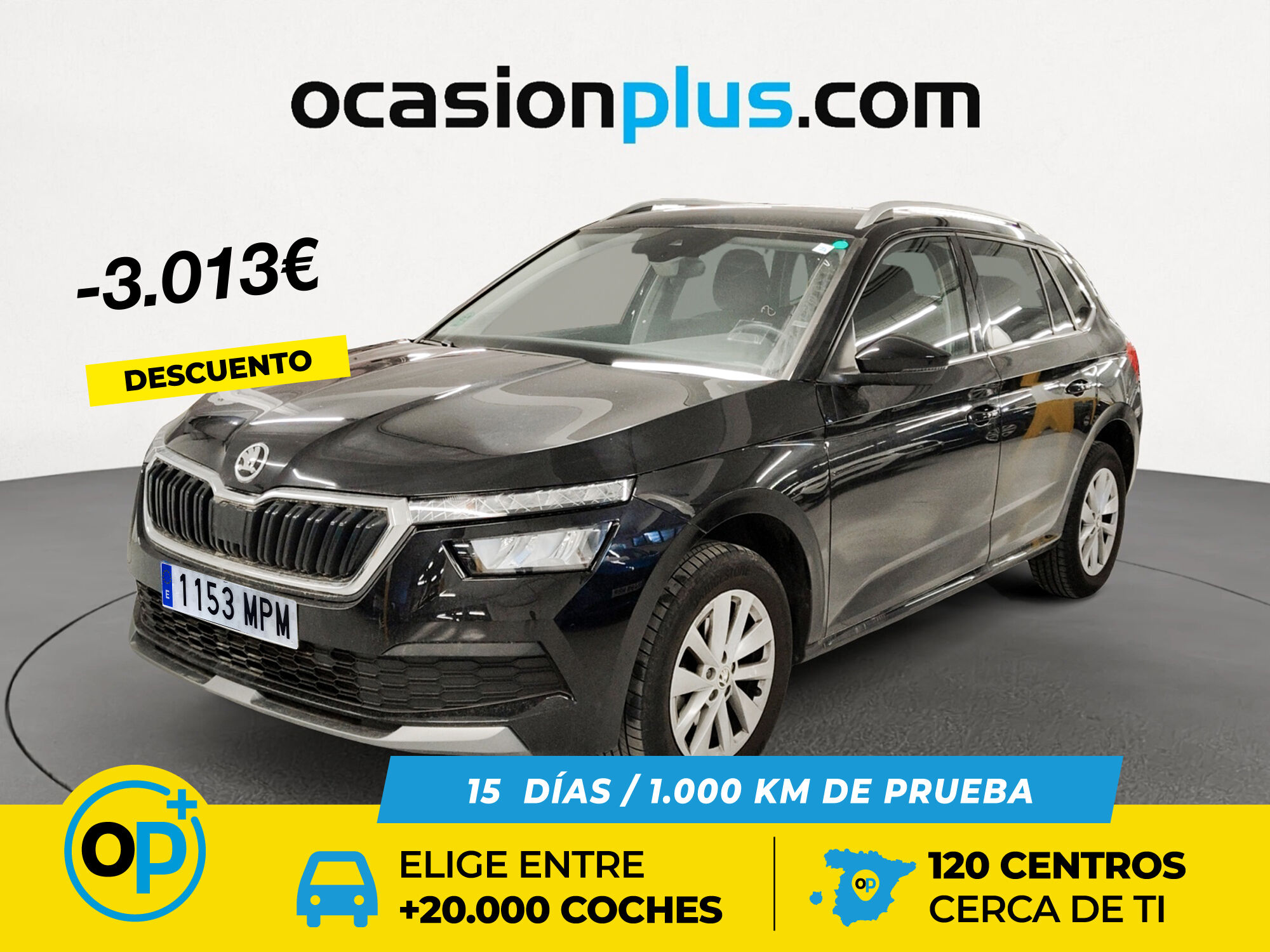 SKODA Kamiq (1.0 TSI Ambition 81 kW (110 CV)) en Madrid