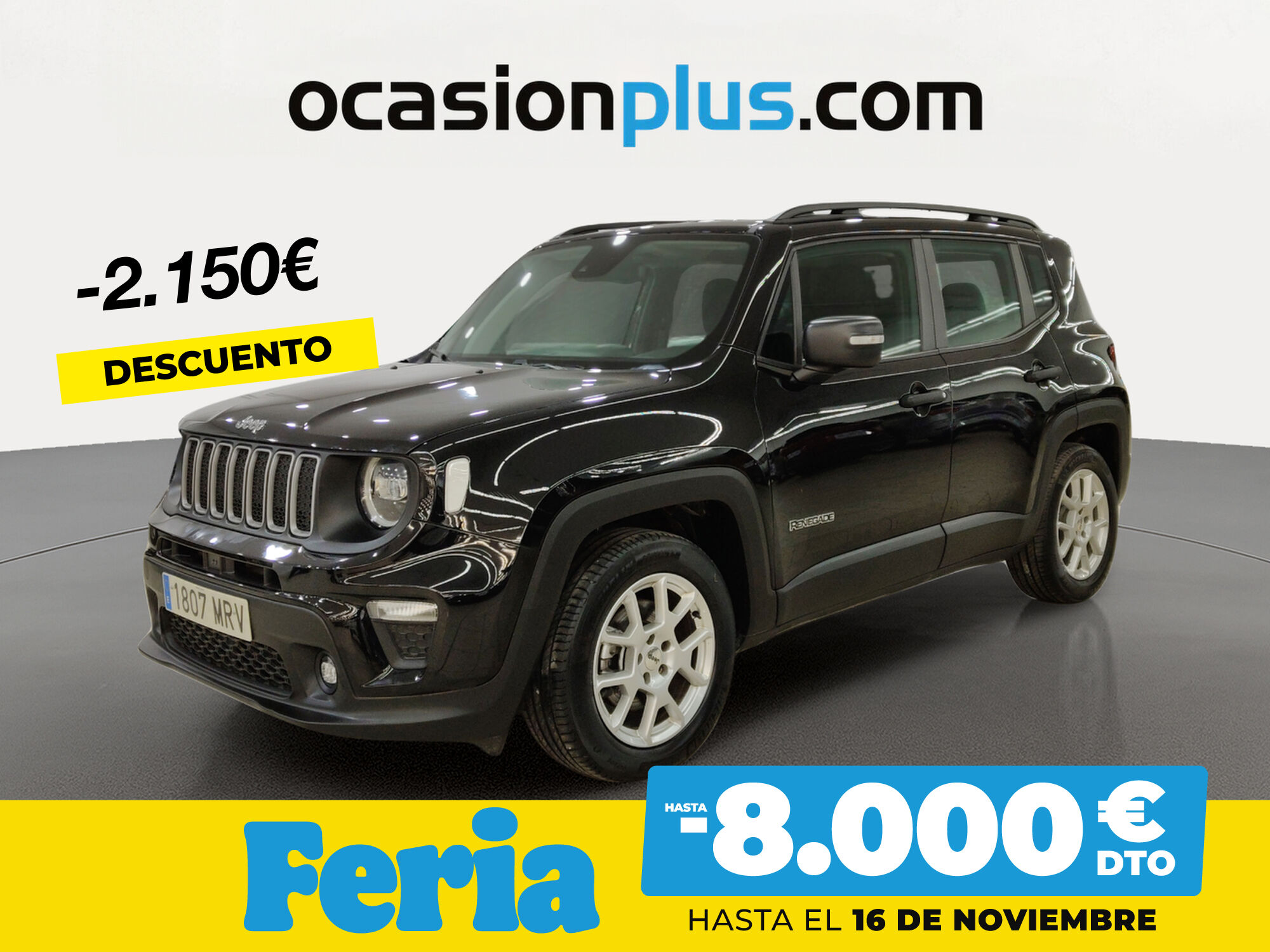 JEEP Renegade (eHybrid 1.5 Limited ATX 96 kW (130 CV)) en Madrid