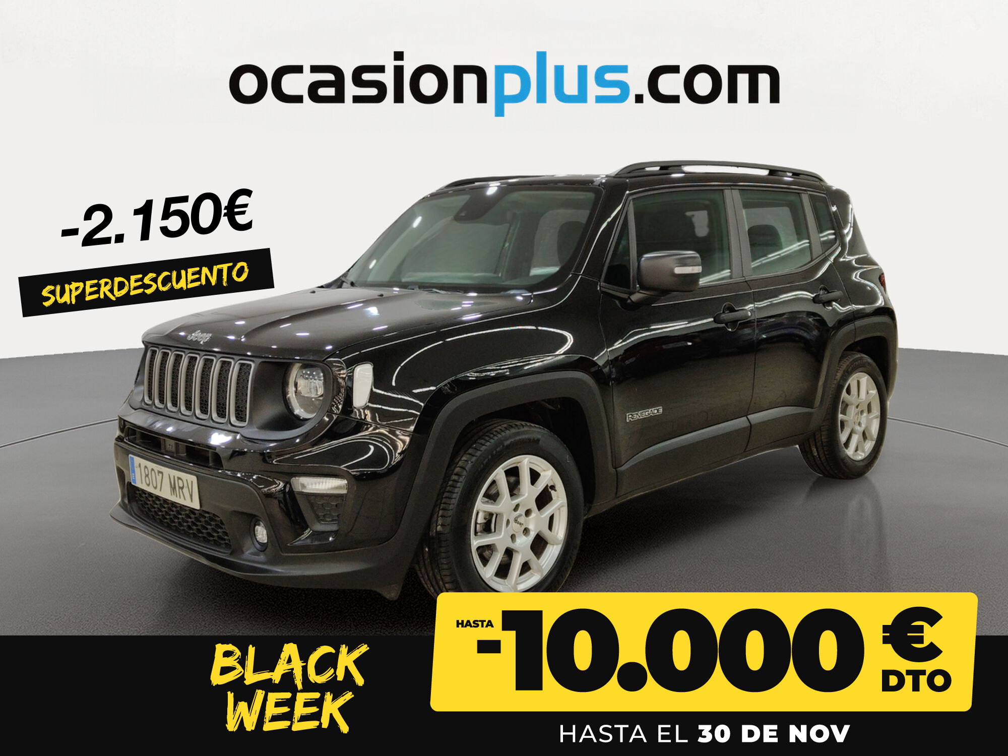JEEP Renegade (eHybrid 1.5 Limited ATX 96 kW (130 CV)) en Madrid