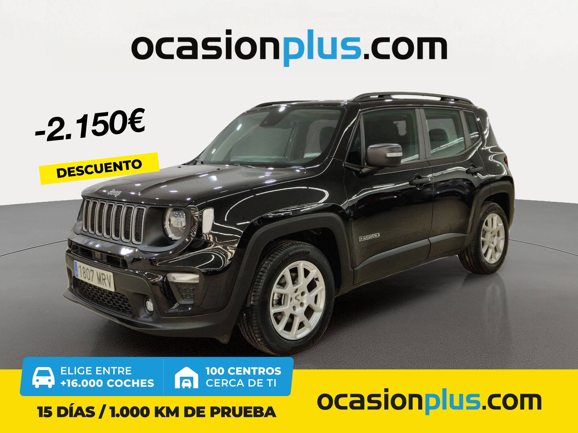 JEEP Renegade (eHybrid 1.5 Limited ATX 96 kW (130 CV)) en Madrid