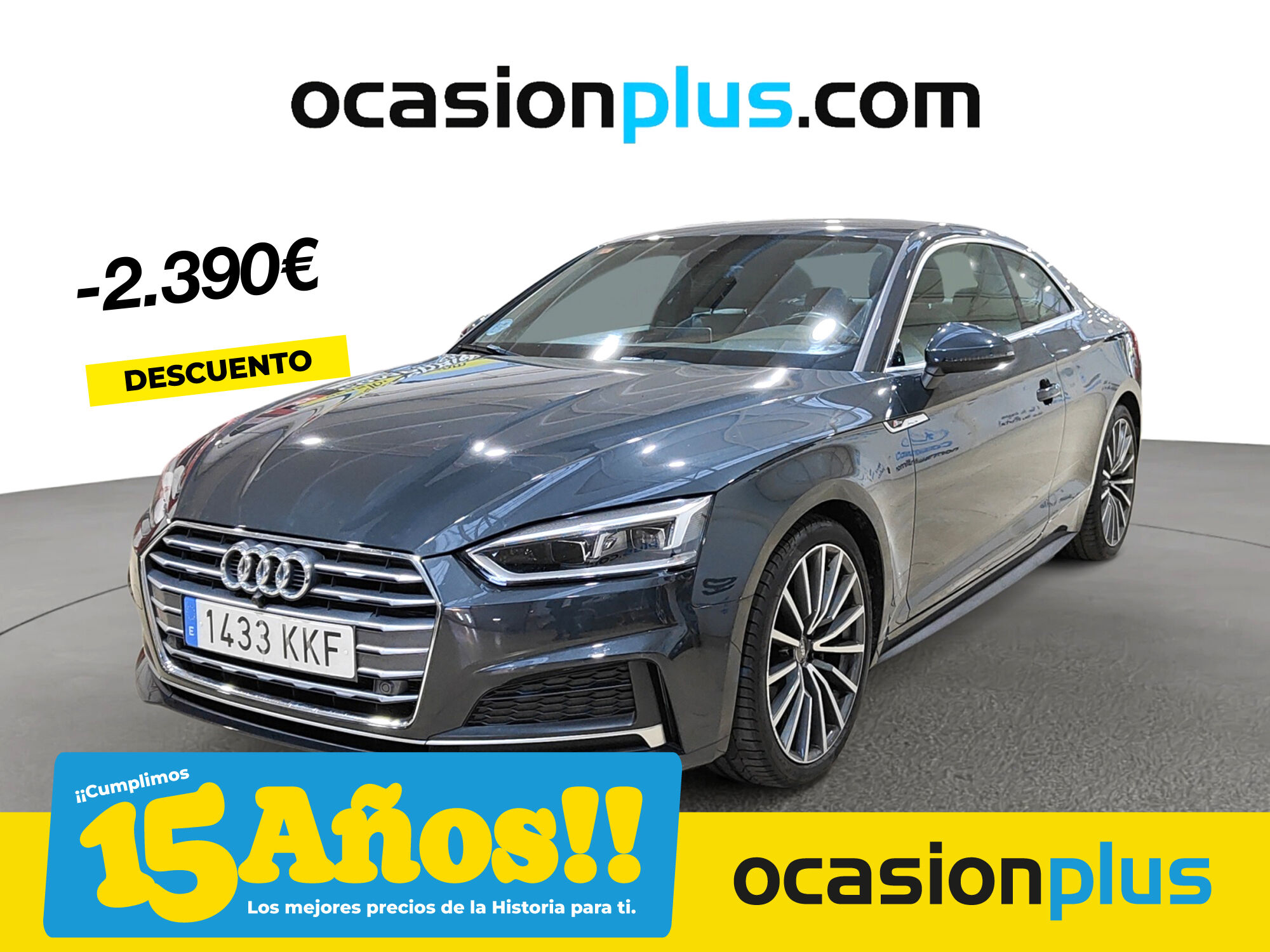 AUDI A5 (S line 2.0 TDI 140 kW (190 CV) S tronic) en Madrid