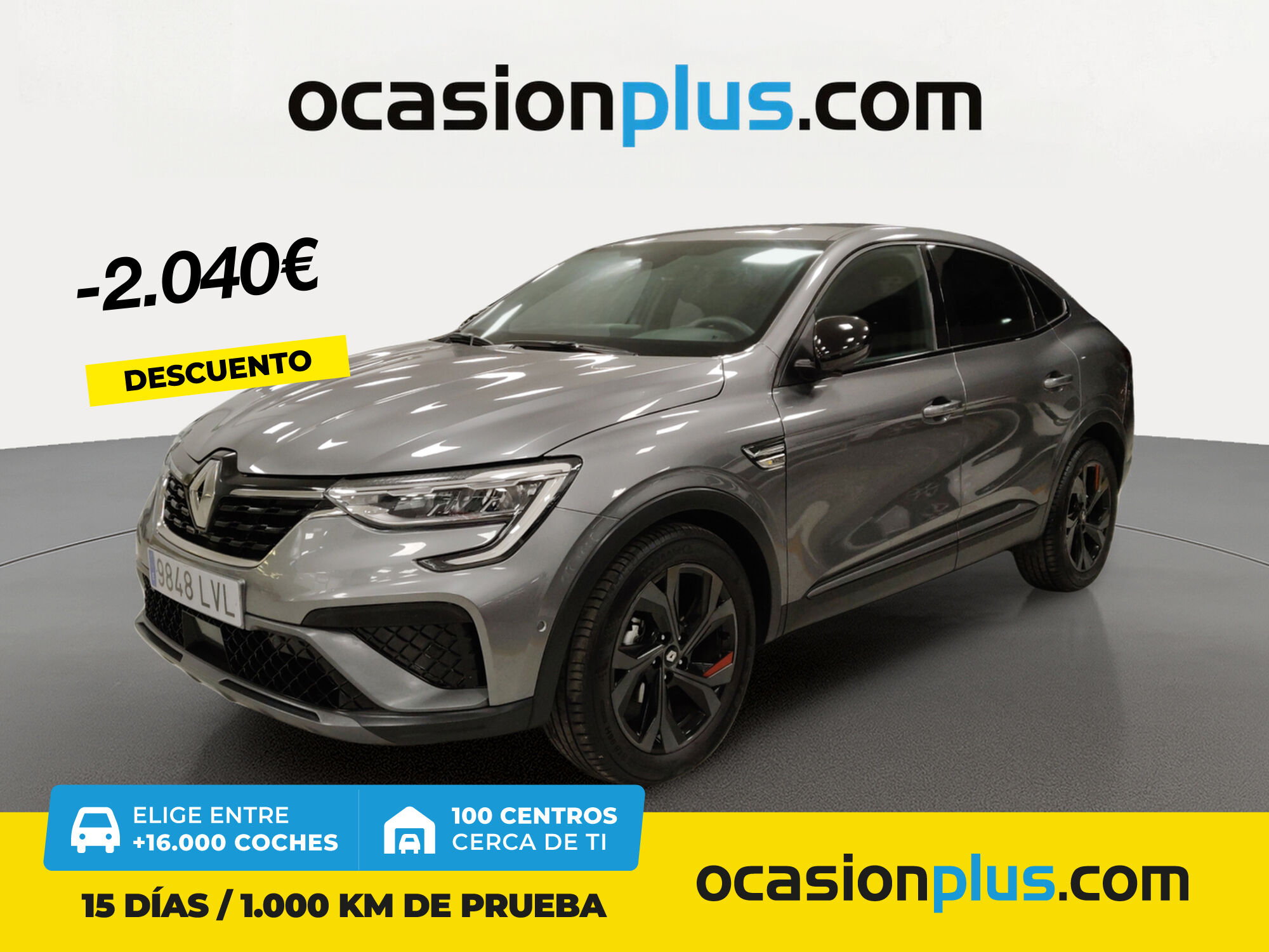 RENAULT Arkana (RS Line TCe 103 kW (140 CV) EDC Microhíbrido) en Madrid