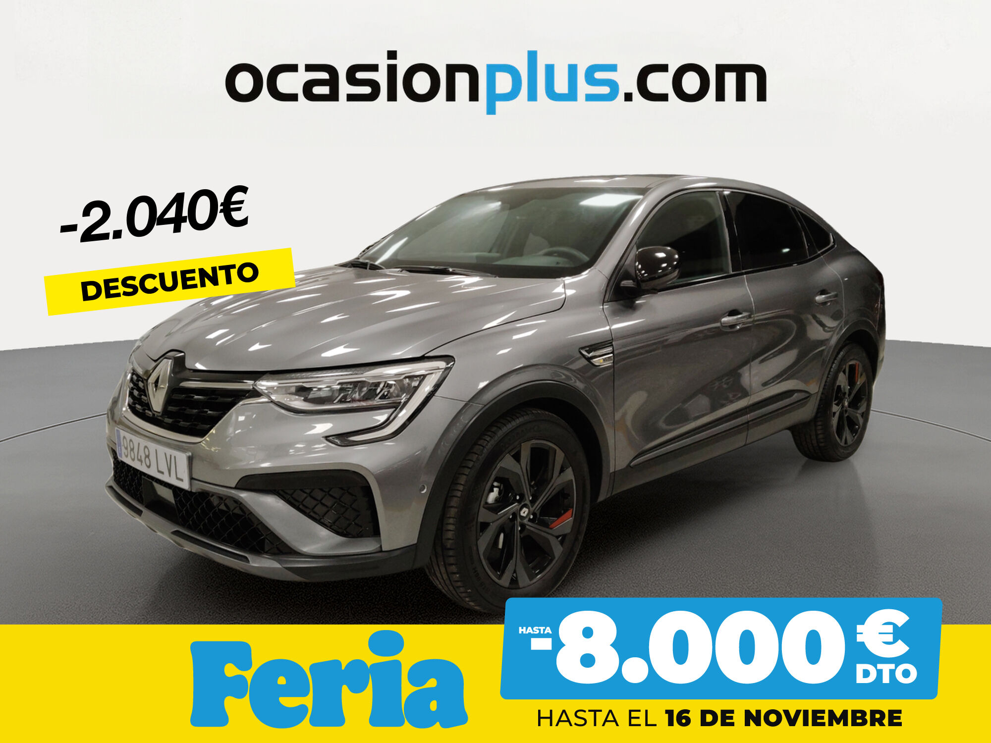 RENAULT Arkana (RS Line TCe 103 kW (140 CV) EDC Microhíbrido) en Madrid