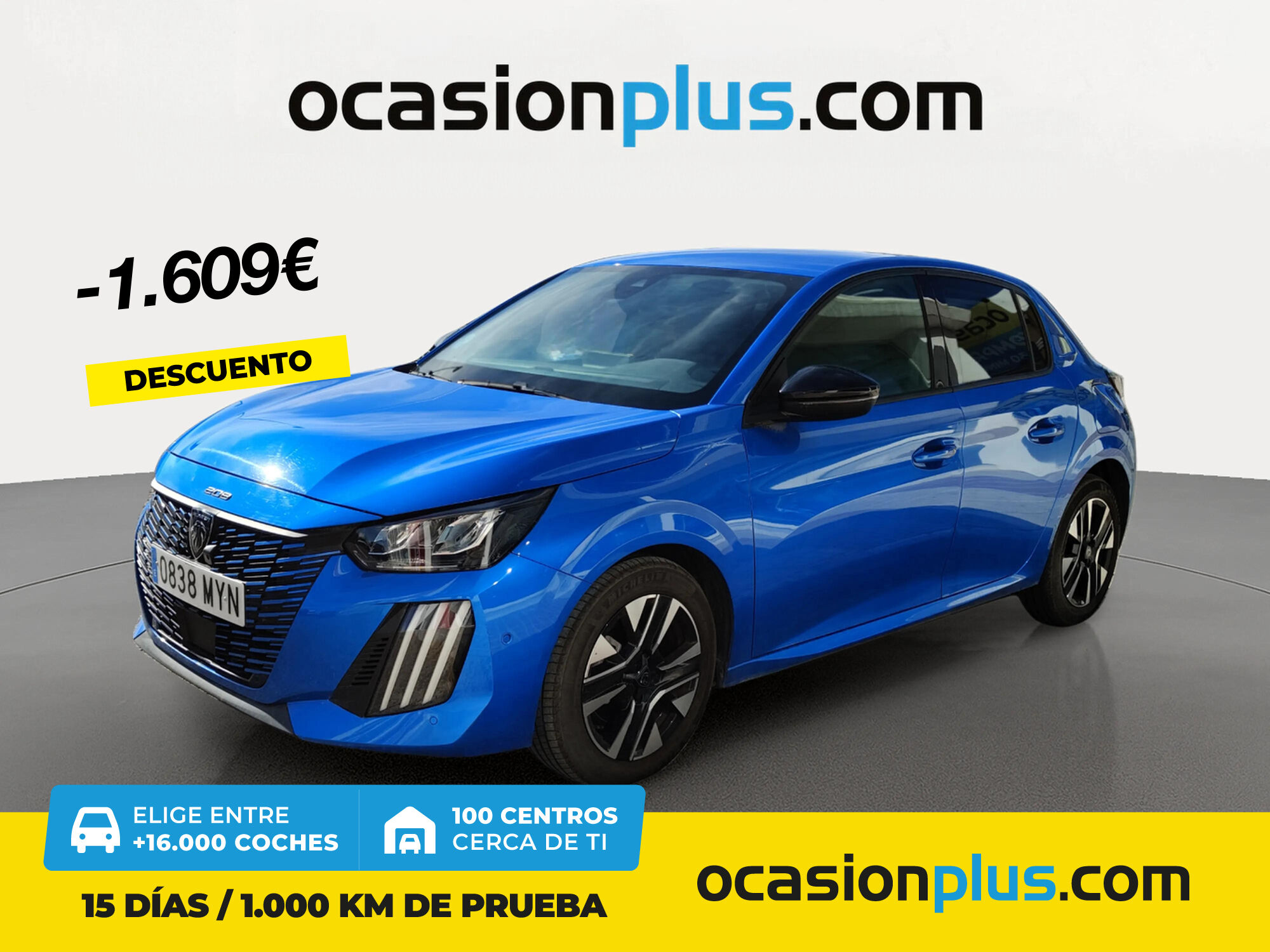 PEUGEOT 208 (PureTech 100 Allure 75 kW (100 CV)) en Madrid