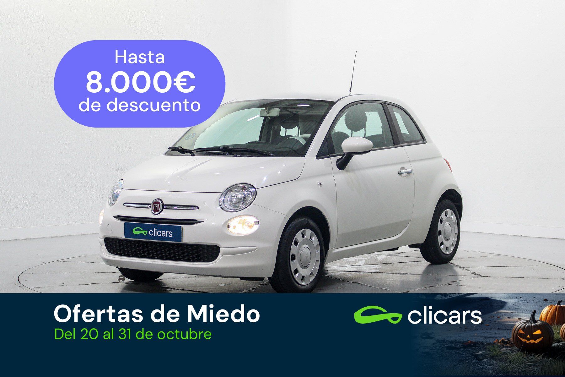 FIAT 500 (500 1.0 Hybrid Cult 52kW) en Madrid