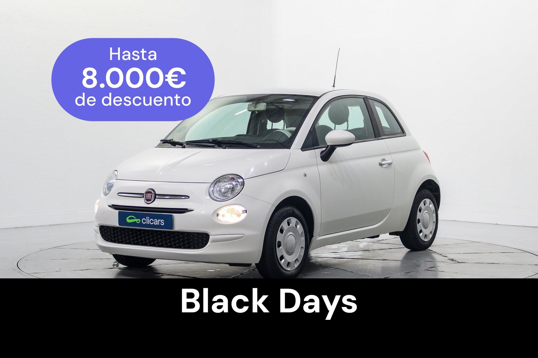 FIAT 500 (500 1.0 Hybrid Cult 52kW) en Madrid