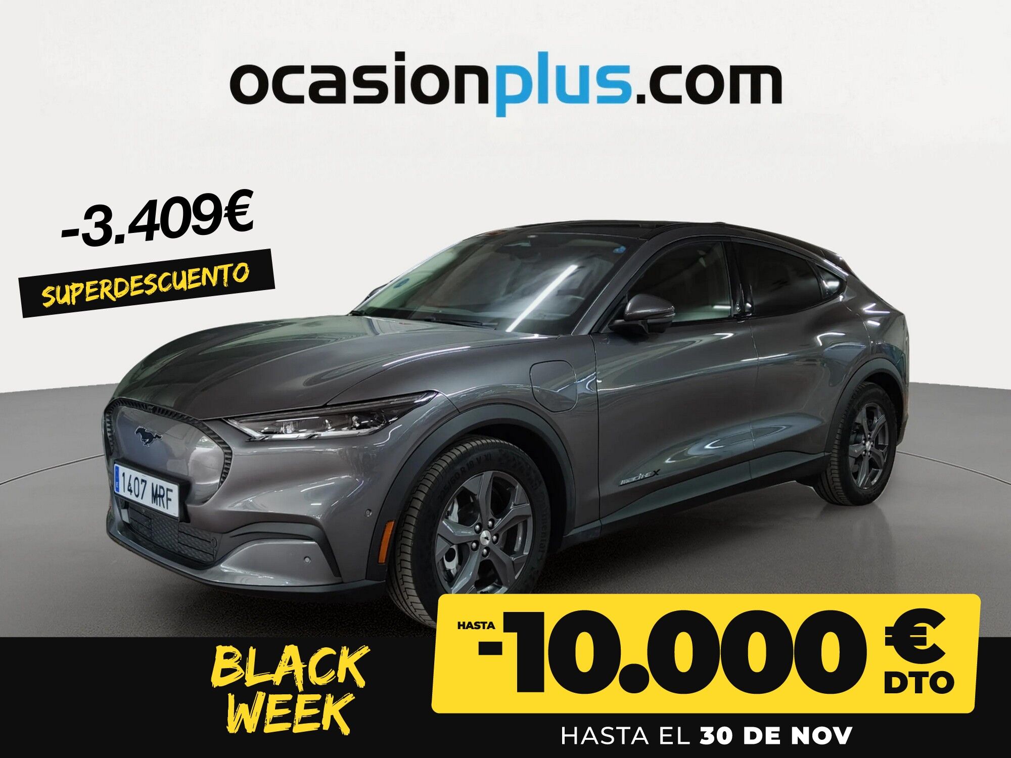 FORD Mustang Mach-E (Batería 98.8Kwh 216 kW (294 CV)) en Madrid