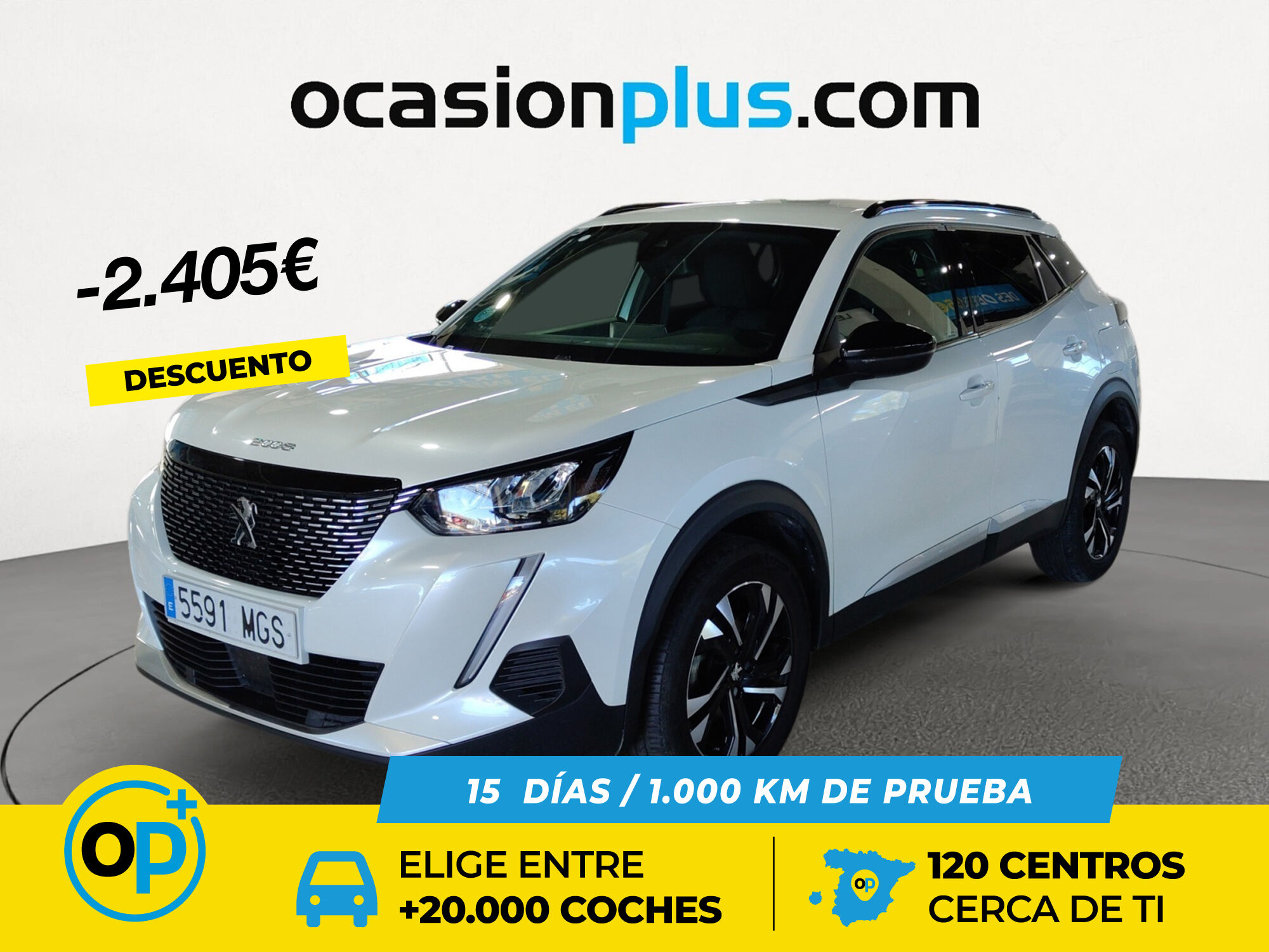 PEUGEOT 2008 (PureTech 130 S&S Allure Pack 96 kW (130 CV)) en Madrid