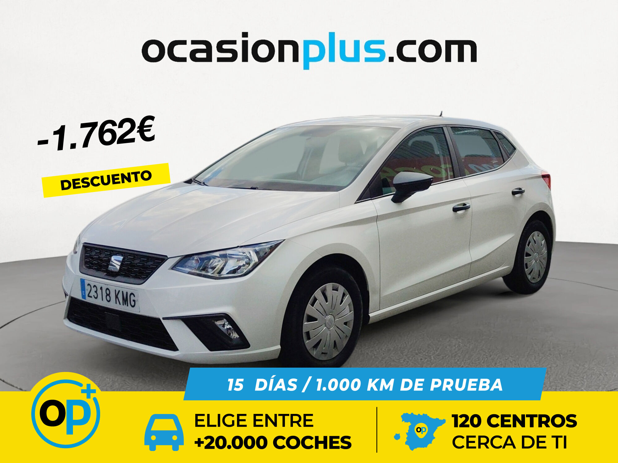 SEAT Ibiza (1.6 TDI Reference Plus 59 kW (80 CV)) en Madrid
