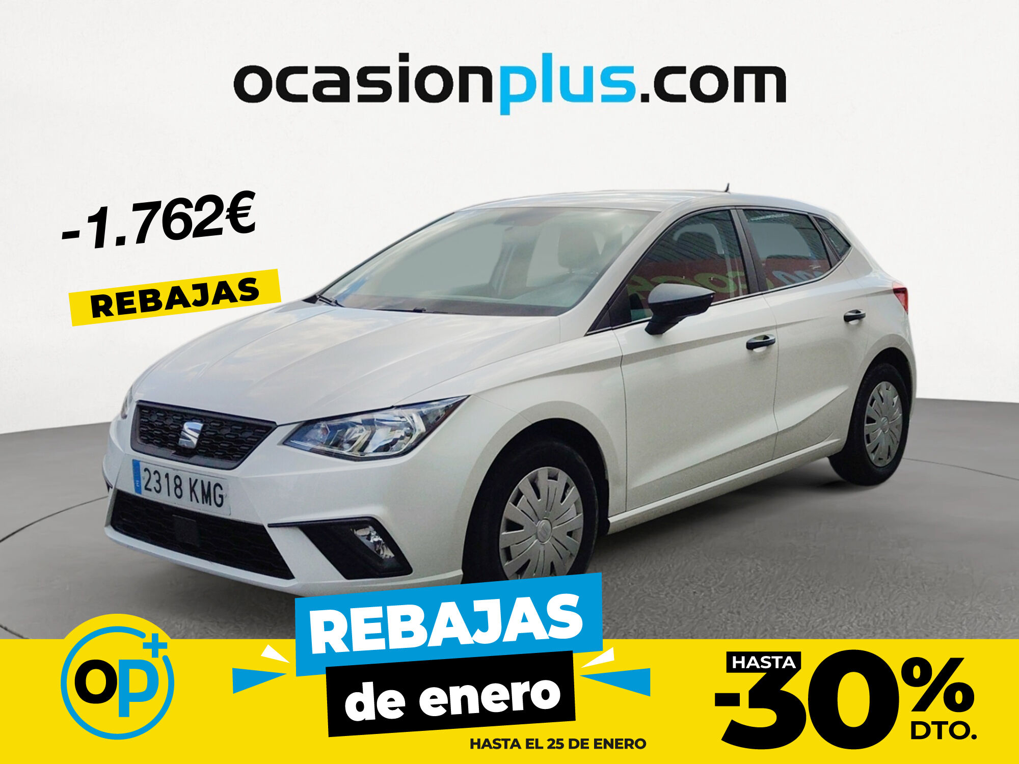 SEAT Ibiza (1.6 TDI Reference Plus 59 kW (80 CV)) en Madrid