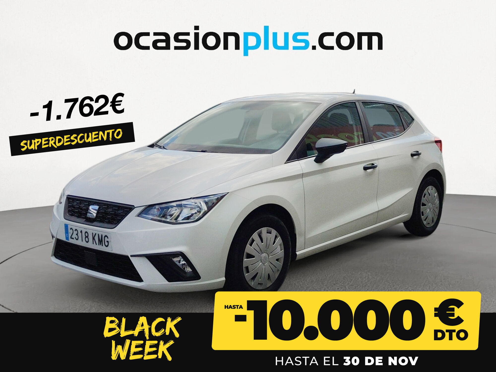 SEAT Ibiza (1.6 TDI Reference Plus 59 kW (80 CV)) en Madrid