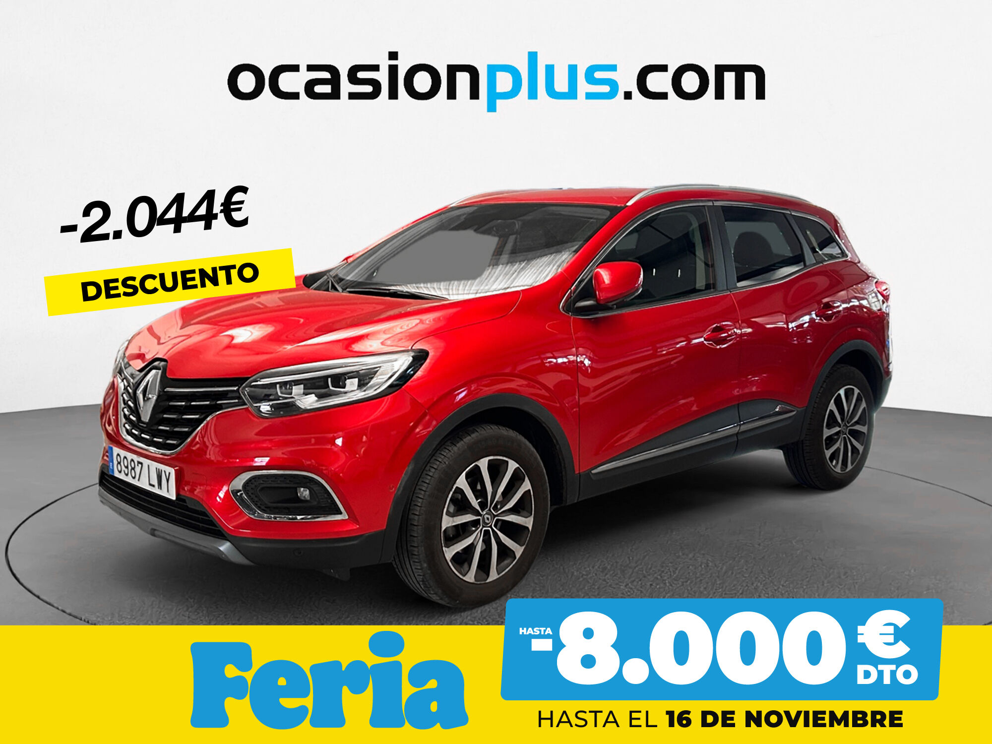 RENAULT Kadjar (Zen TCe 103 kW (140 CV) EDC) en Madrid