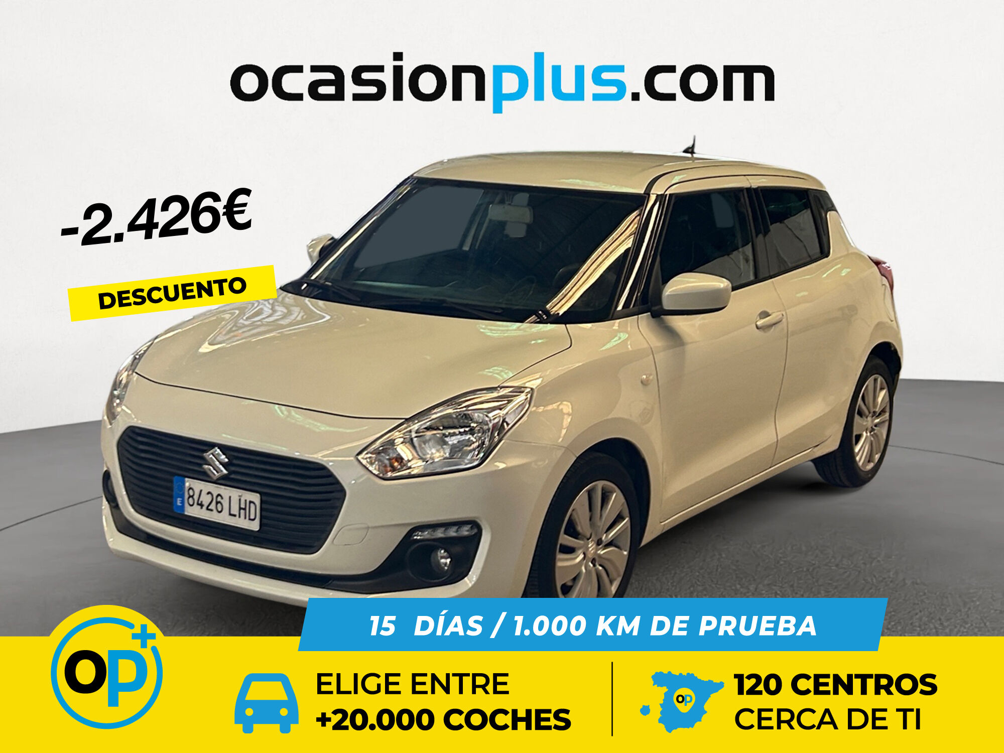 SUZUKI Swift (1.2 GLE Mild Hybrid 66 kW (90 CV)) en Madrid