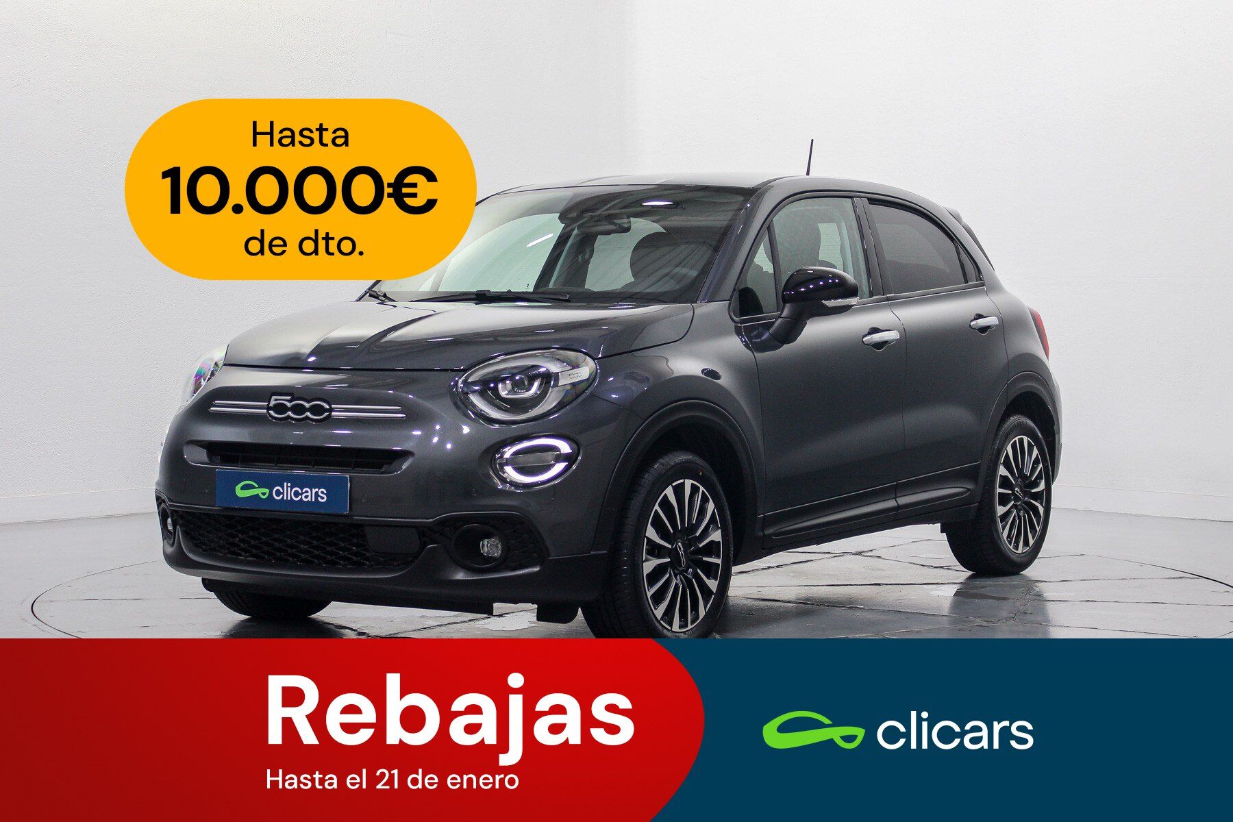 FIAT 500X (500X 1.5 Hybrid Sport DDCT 97KW) en Madrid