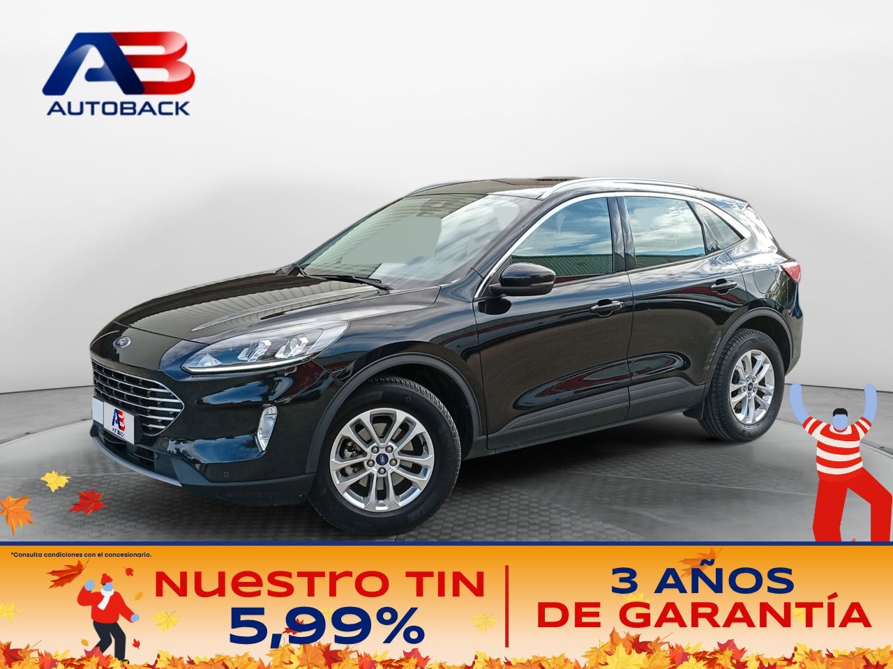 FORD Kuga (Titanium 2.5 Duratec FHEV 140kW Auto) en Madrid