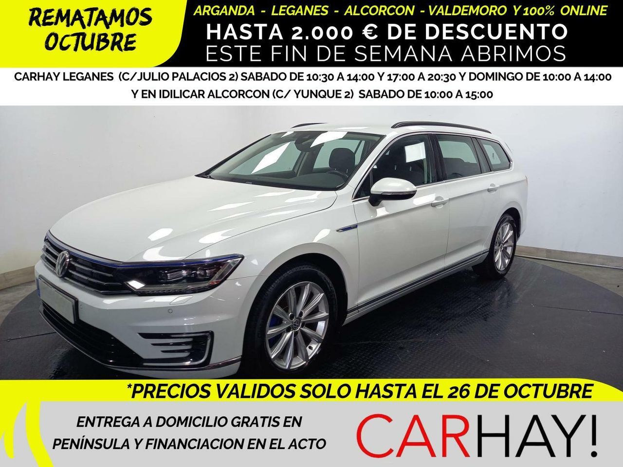 VOLKSWAGEN Passat (VAR GTE 1.4 TSI BUSINESS PLUG-IN HYBRID) en Madrid