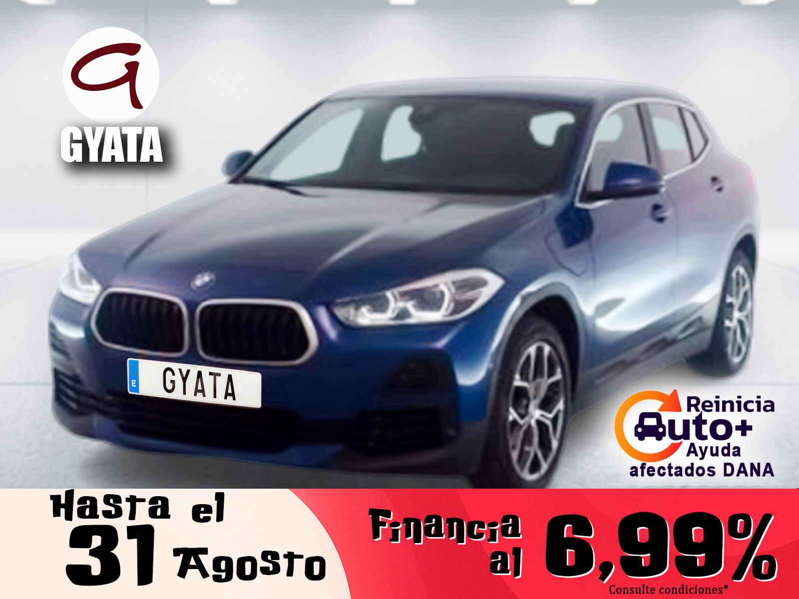 BMW X2 (xDrive25e 162 kW (220 CV)) en Madrid