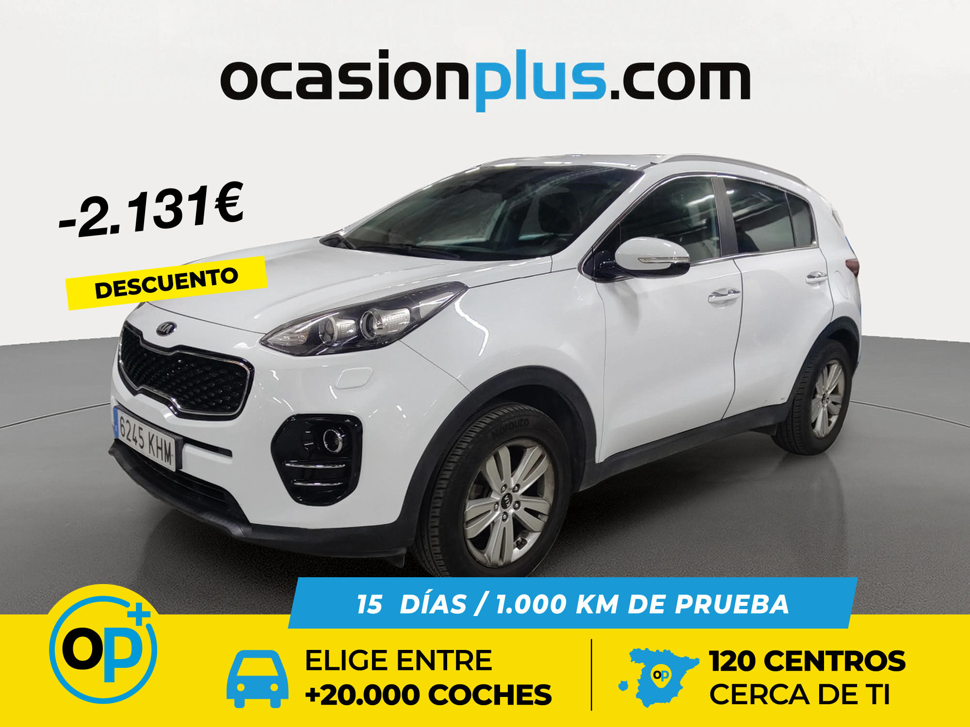 KIA Sportage (1.6 GDi x-Tech17 4x2 97 kW (132 CV)) en Madrid