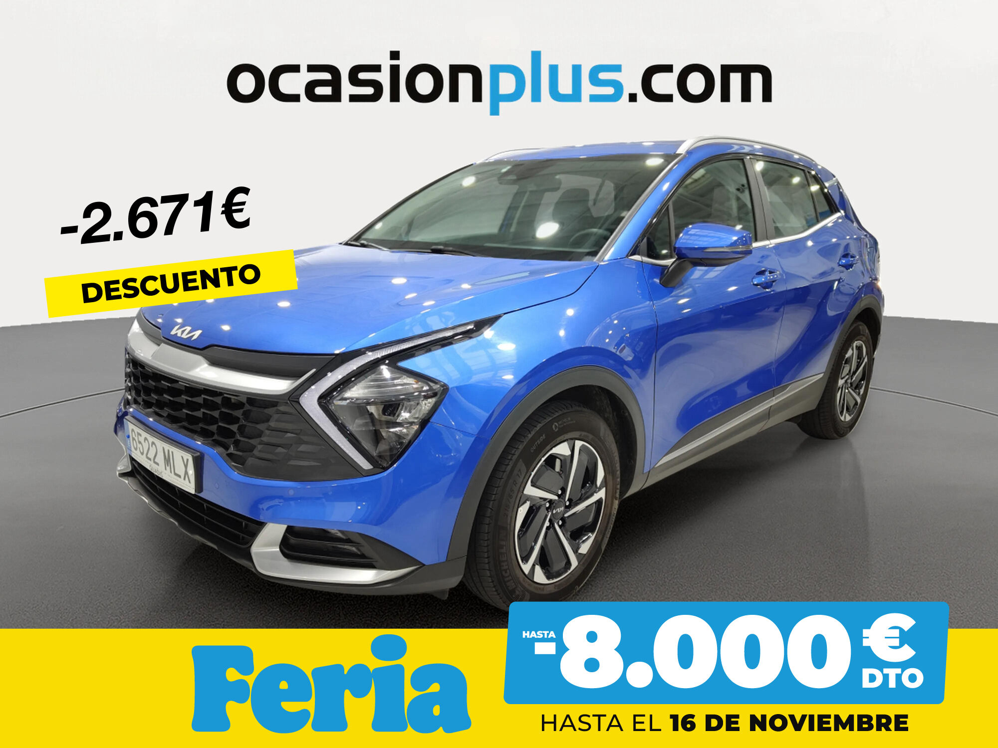 KIA Sportage (1.6 T-GDi MHEV Drive 4x2 112 kW (150 CV)) en Madrid
