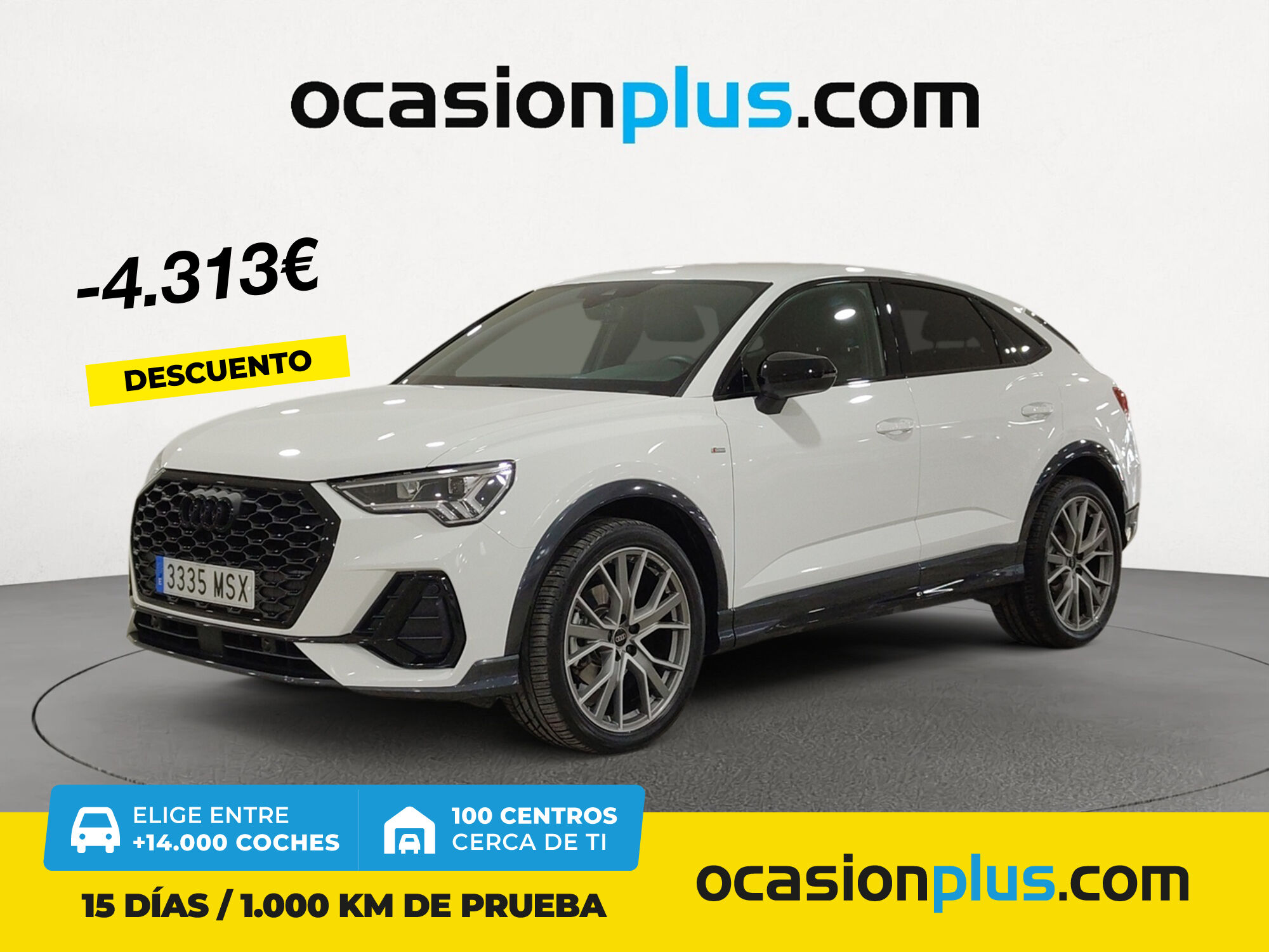 AUDI Q3 (Black line 35 TDI 110 kW (150 CV) S tronic) en Madrid