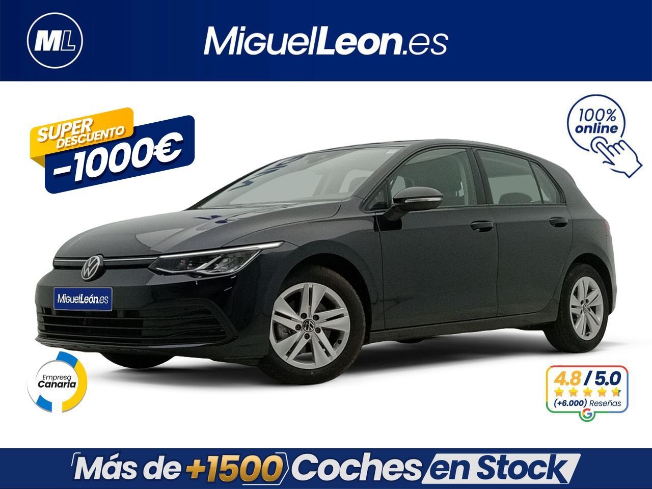 VOLKSWAGEN Golf (1.0 TSI 81kW (110CV)) en Palmas, Las