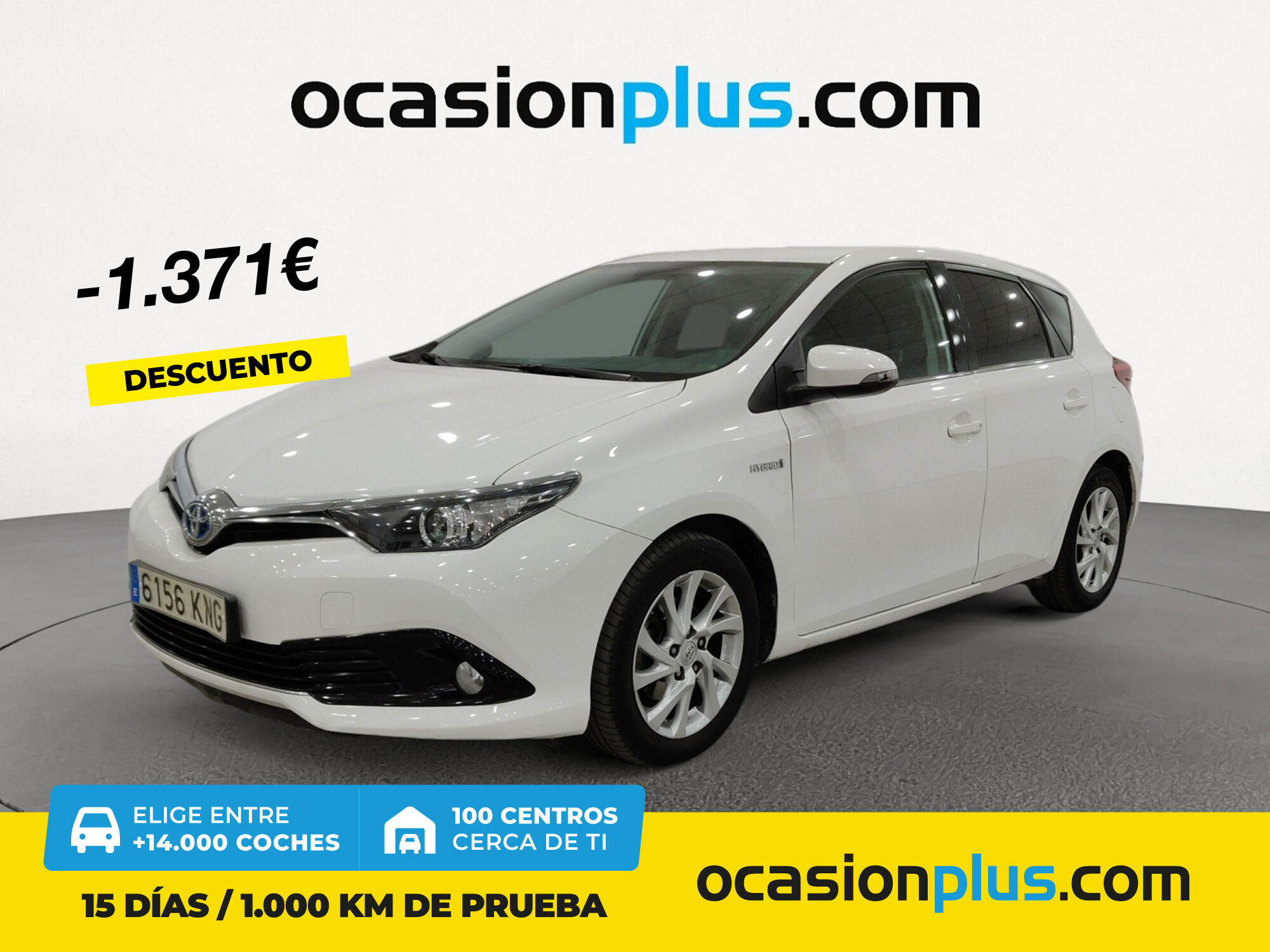 TOYOTA Auris (1.8 Hybrid Active 100 kW (136 CV)) en Madrid