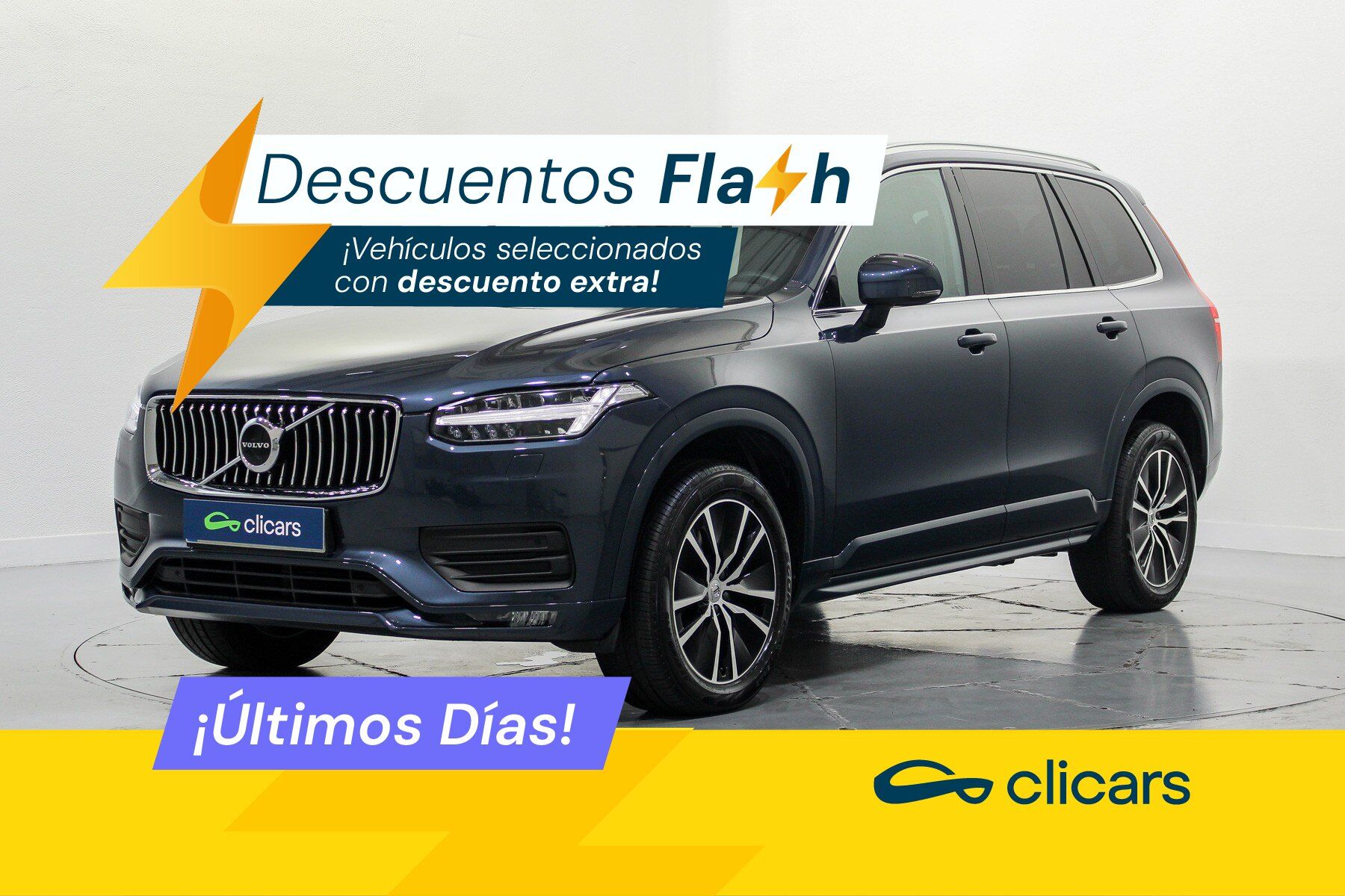 VOLVO XC90 (XC90 B5 Momentum Pro 7pl. AWD Aut.) en Madrid