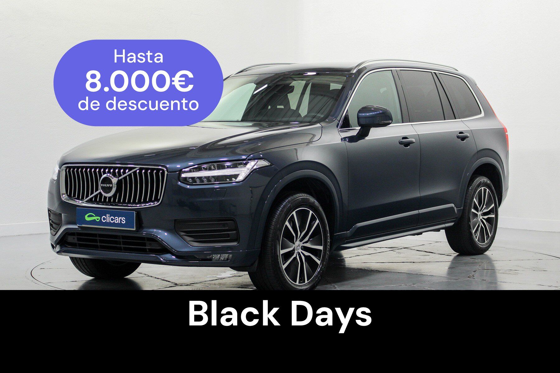 VOLVO XC90 (XC90 B5 Momentum Pro 7pl. AWD Aut.) en Madrid