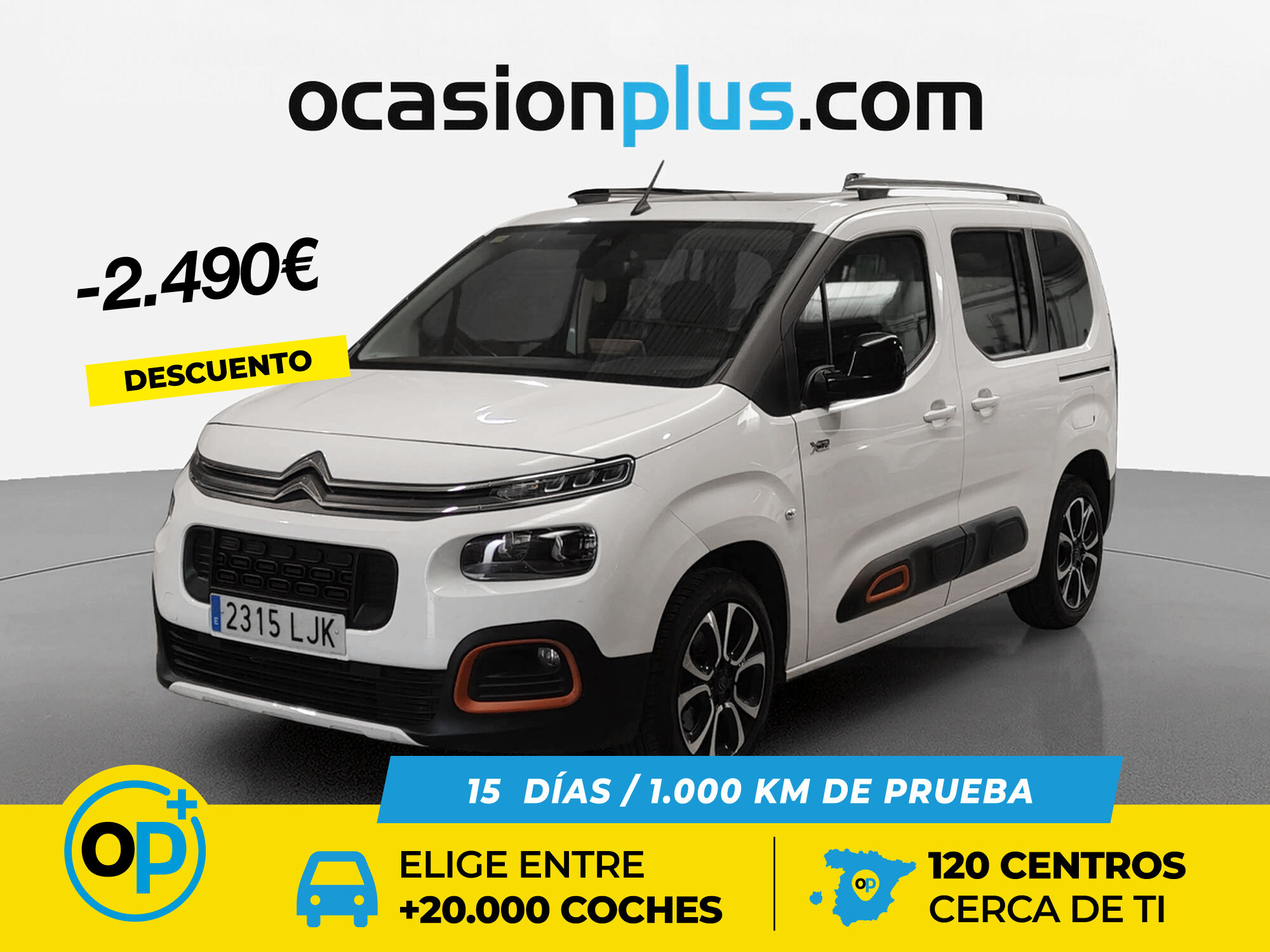 CITROEN Berlingo (BlueHDi 130 S&S Talla M Shine EAT8 96 kW (130 CV)) en Mad