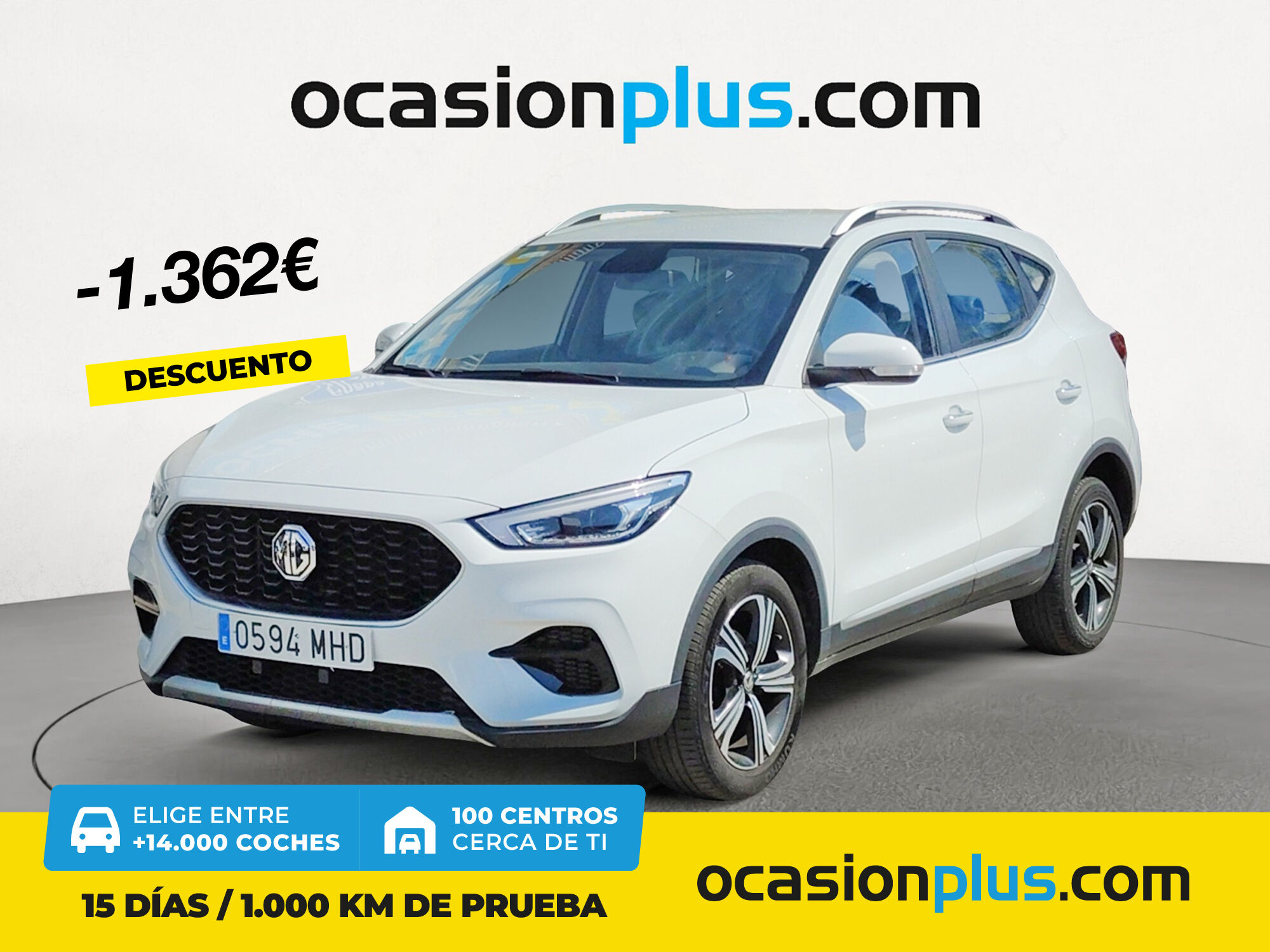 MG ZS (1.5 Comfort 78 kW (106 CV)) en Madrid