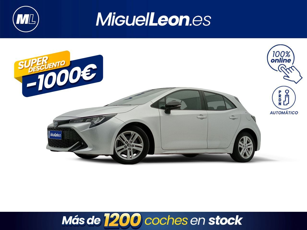 TOYOTA Corolla (1.8 125H ACTIVE TECH E-CVT) en Palmas, Las
