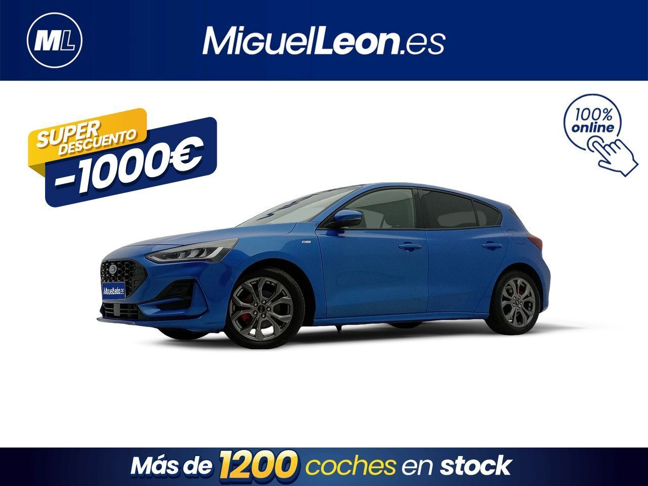FORD Focus (1.0 Ecoboost MHEV 92kW ST-Line) en Palmas, Las