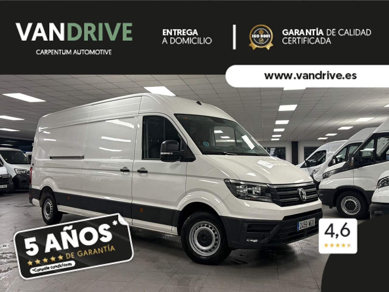 Foto del VOLKSWAGEN Crafter Furgón 2.0TDI SCR 35 BL L4H3 103kW