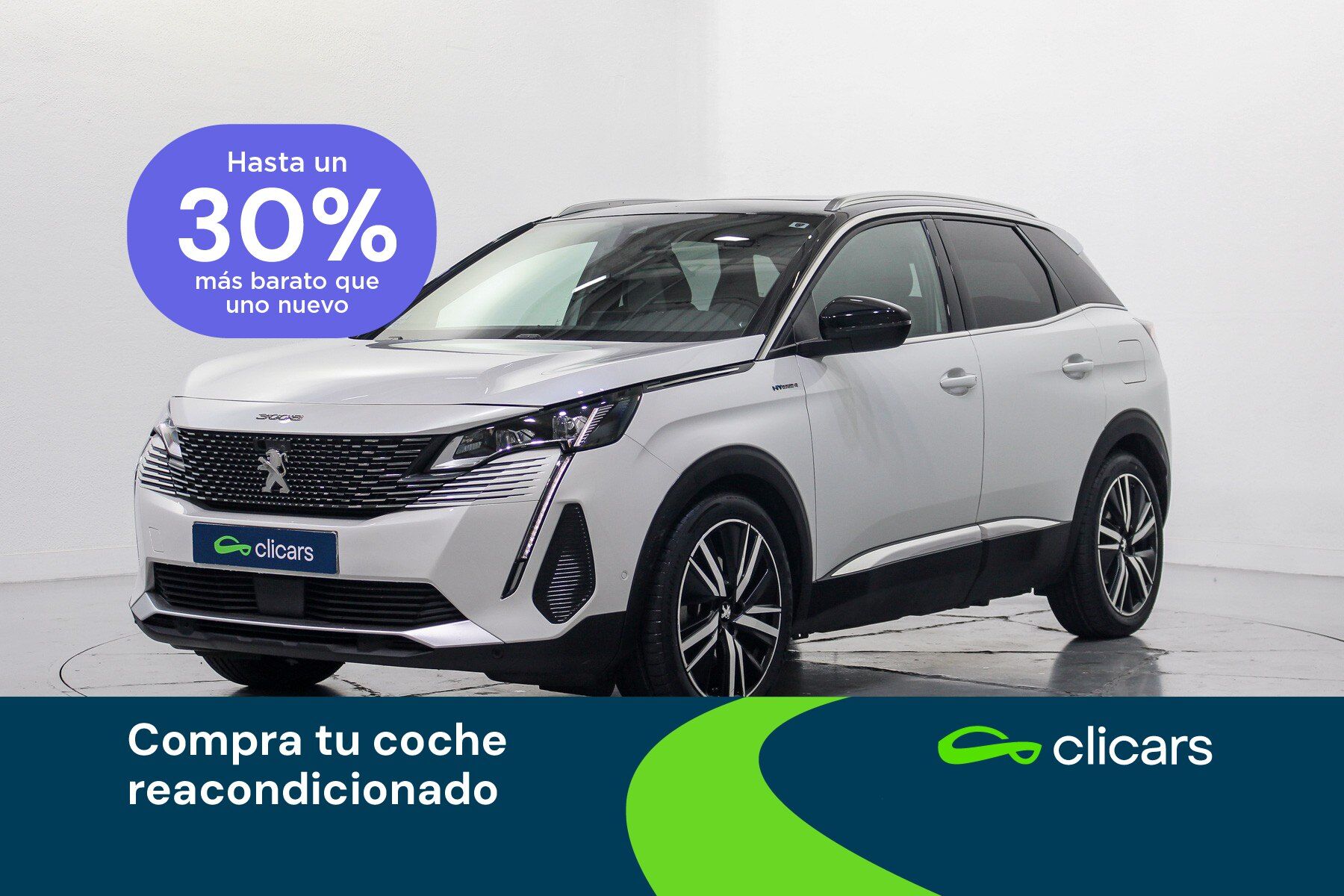 PEUGEOT 3008 (3008 HYB PHEV 300 GT Pack AWD e-EAT8) en Madrid