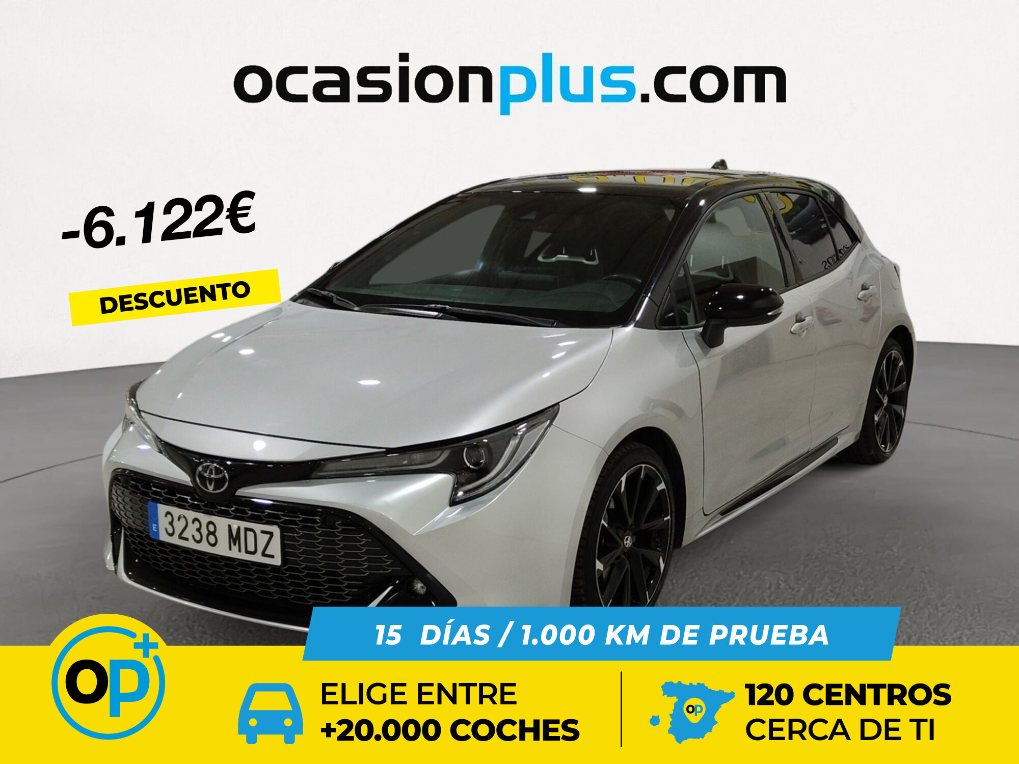 TOYOTA Corolla (180H GR-SPORT E-CVT 135 kW (184 CV)) en Madrid
