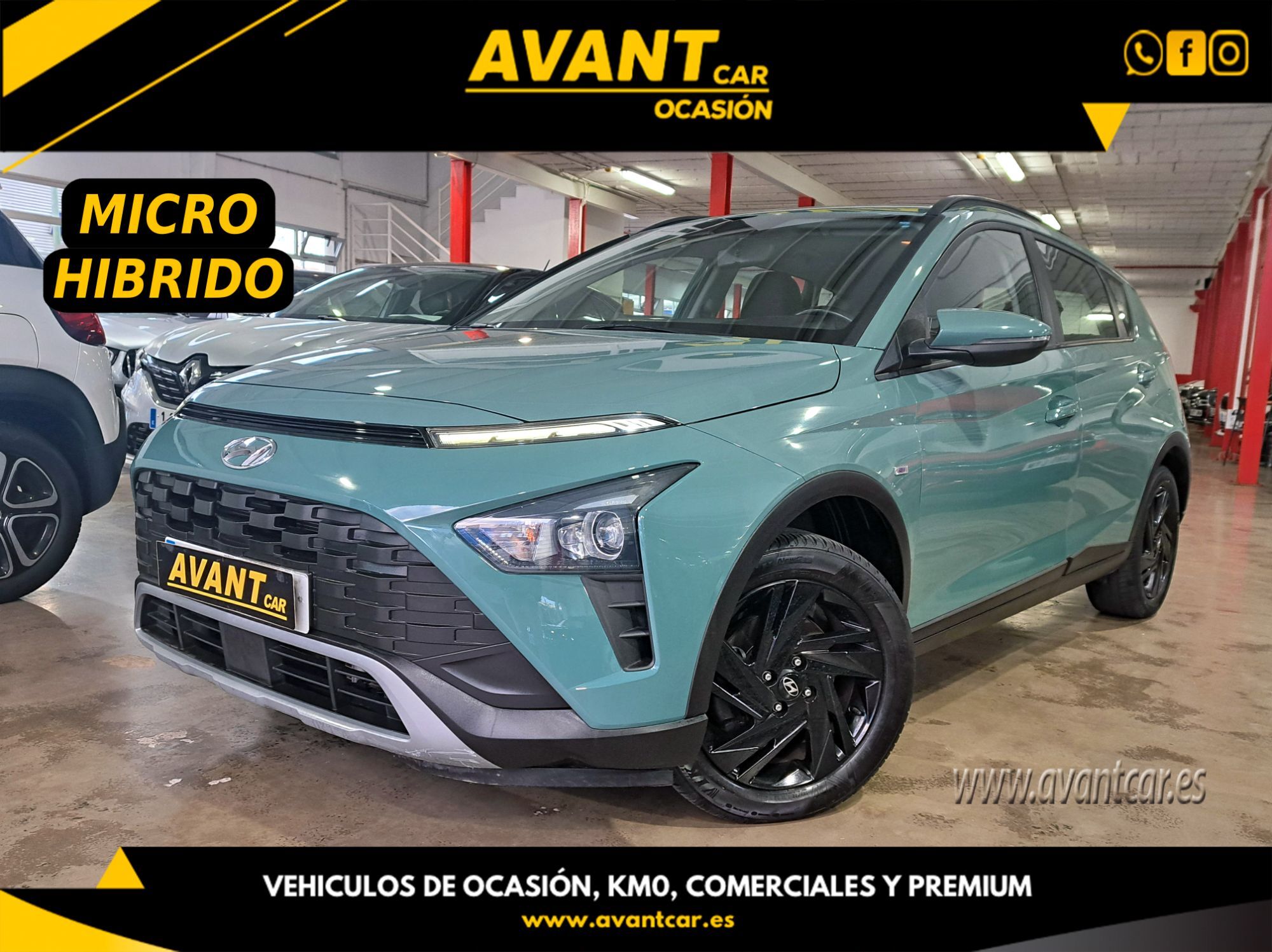 HYUNDAI Bayon (1.0 TGDI 48V Klass) en Palmas, Las