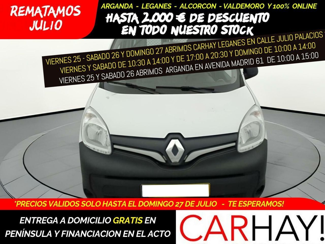 RENAULT Kangoo (EXPRESS MAXI 1.5 Blue d Grand Confort) en Madrid