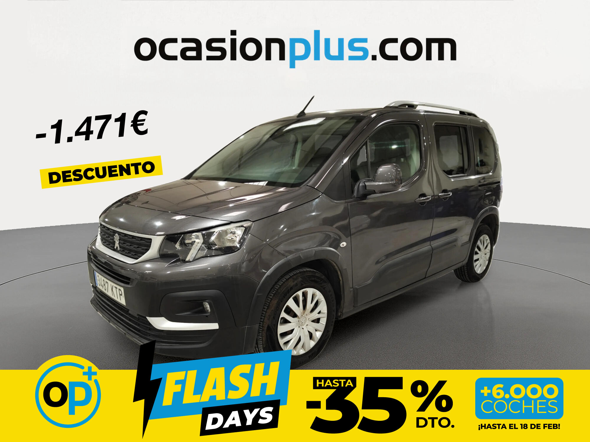 Foto del PEUGEOT Rifter 1.5BlueHDi S&S Standard Active 130