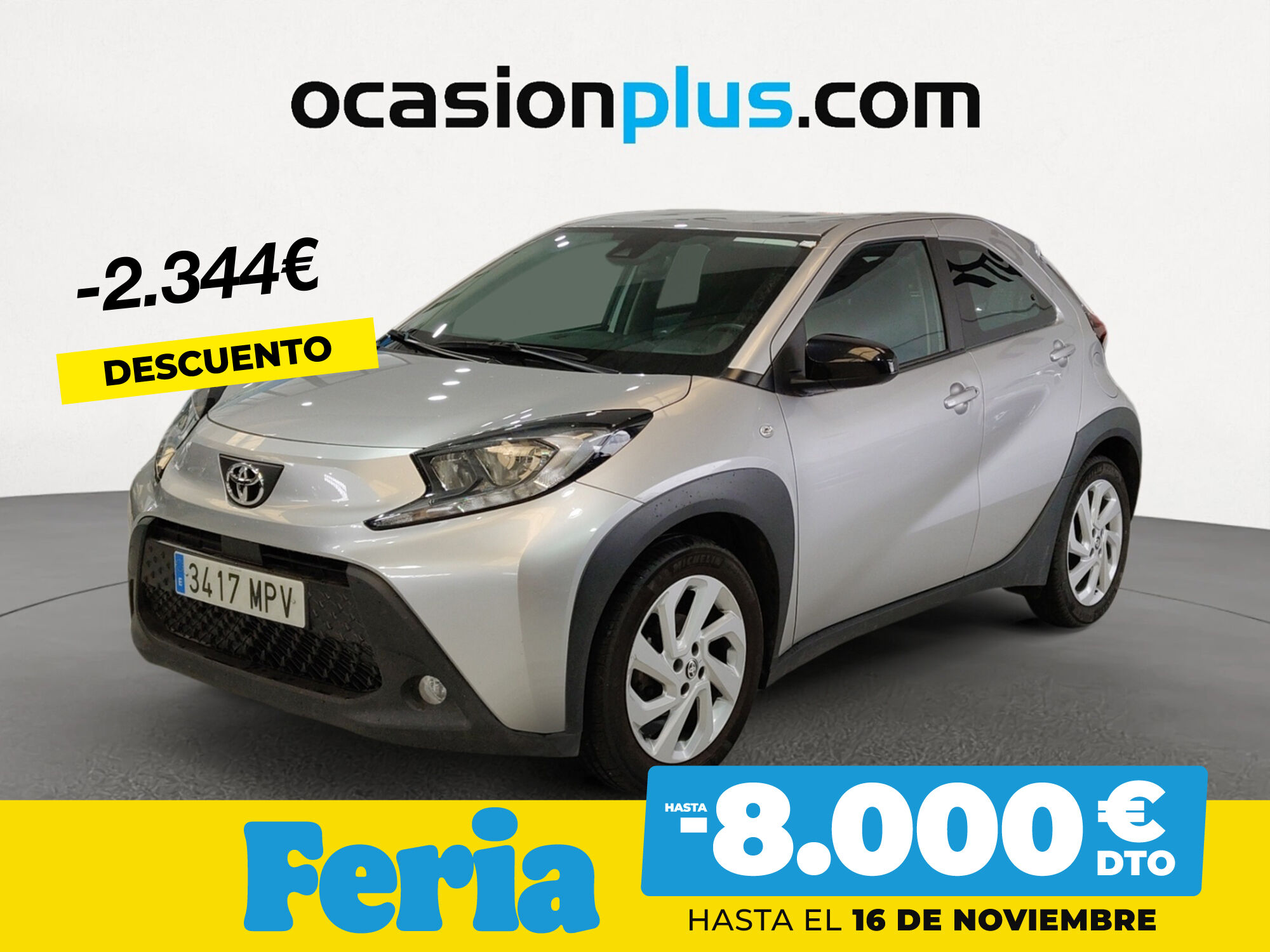 TOYOTA Aygo X Cross (1.0 VVT-I Play 53 kW (72 CV)) en Madrid