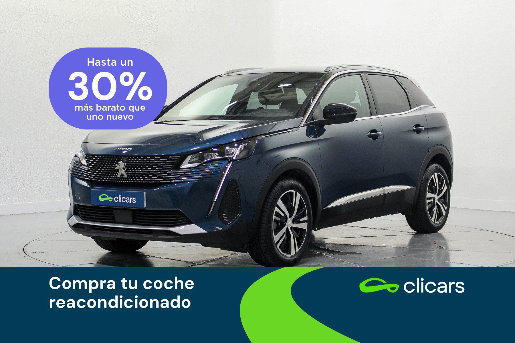PEUGEOT 3008 (3008 1.5BlueHDi GT S&S EAT8 130) en Madrid
