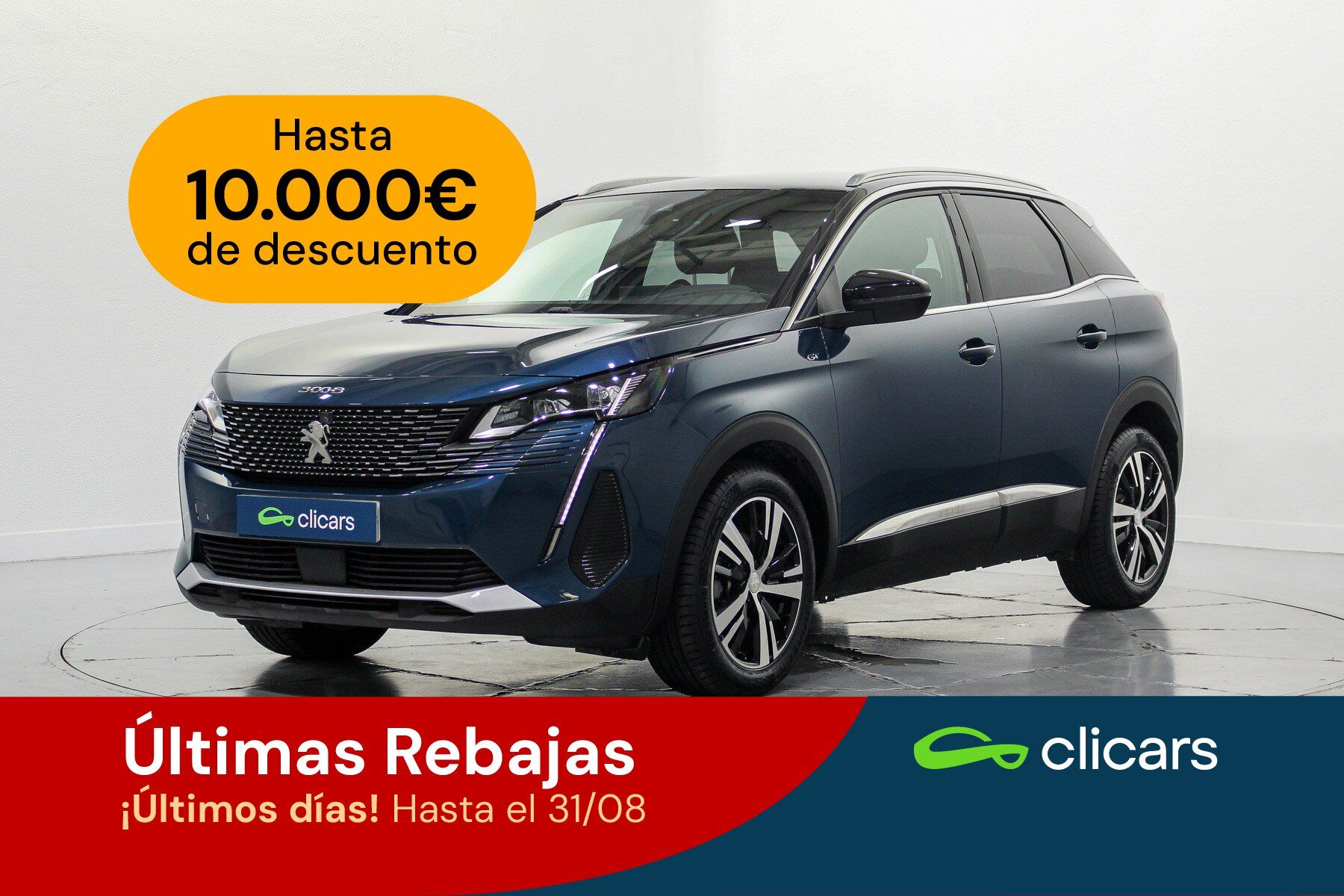 PEUGEOT 3008 (3008 1.5BlueHDi GT S&S EAT8 130) en Madrid