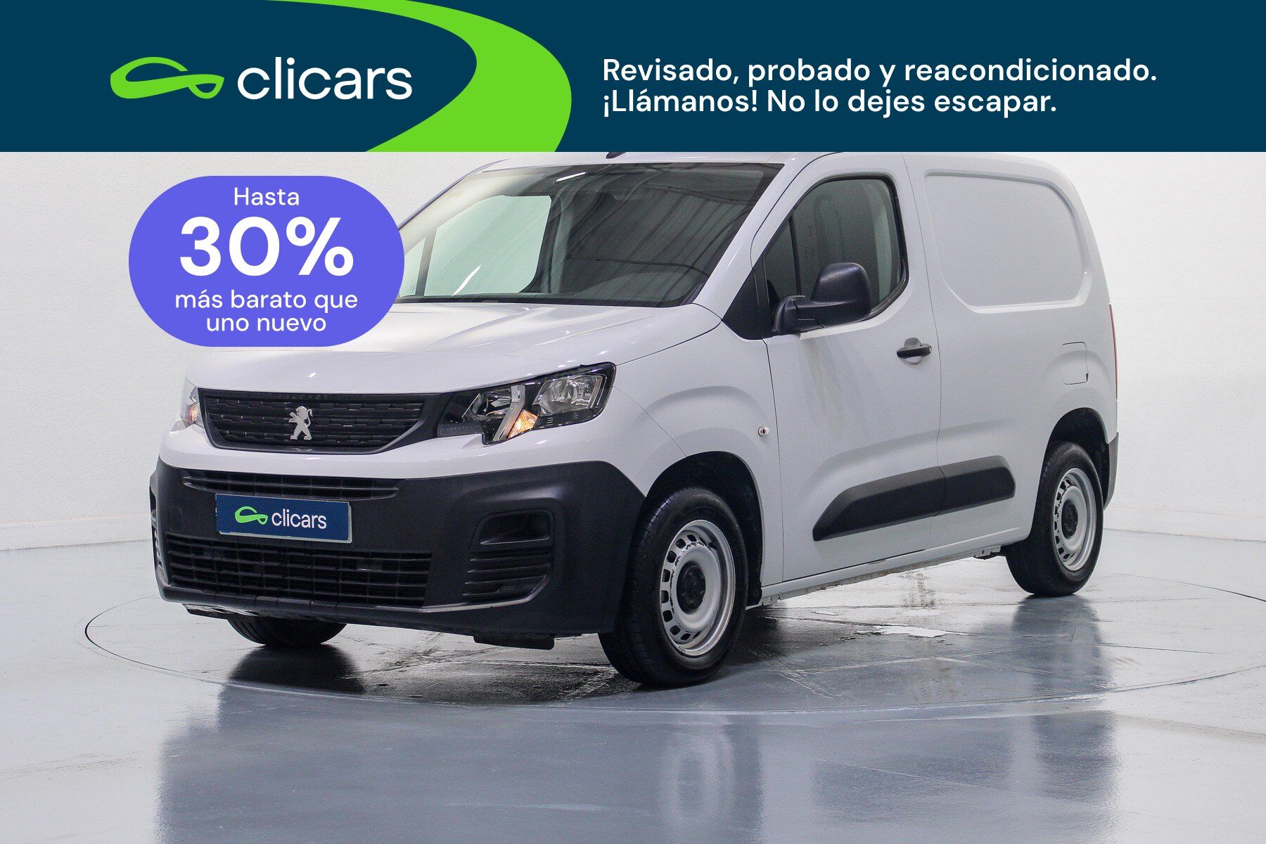 Foto del PEUGEOT Partner 1.5BlueHDI S&S Pro Standard 600kg 100