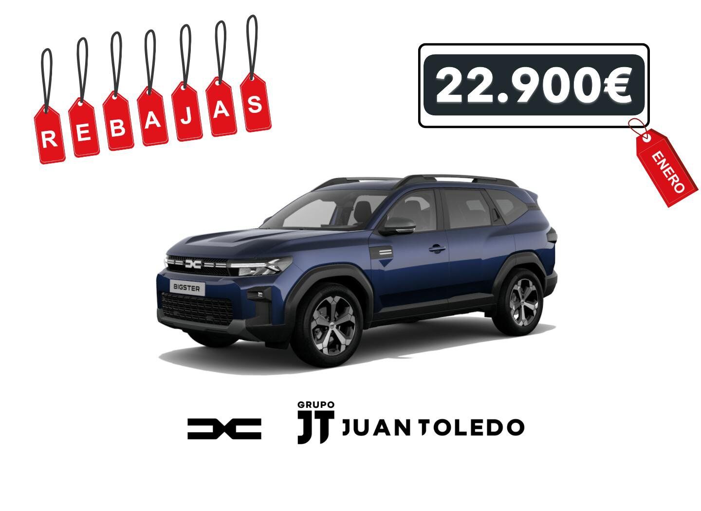 DACIA Bigster (Journey TCe 104kw 48v (140CV) 4x2) en Palmas, Las