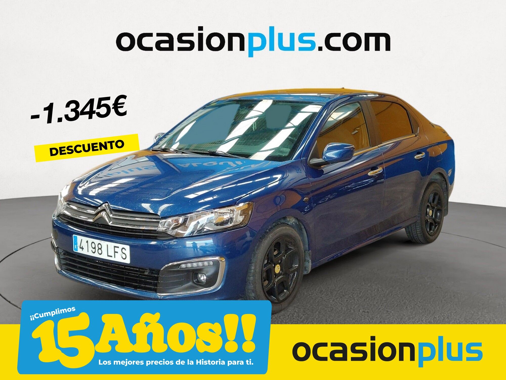 CITROEN C-Elysée (BlueHDi 100 Shine 75 kW (102 CV)) en Madrid