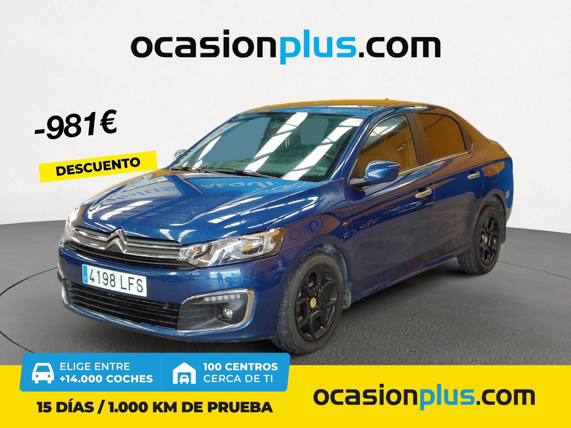 CITROEN C-Elysée (BlueHDi 100 Shine 75 kW (102 CV)) en Madrid